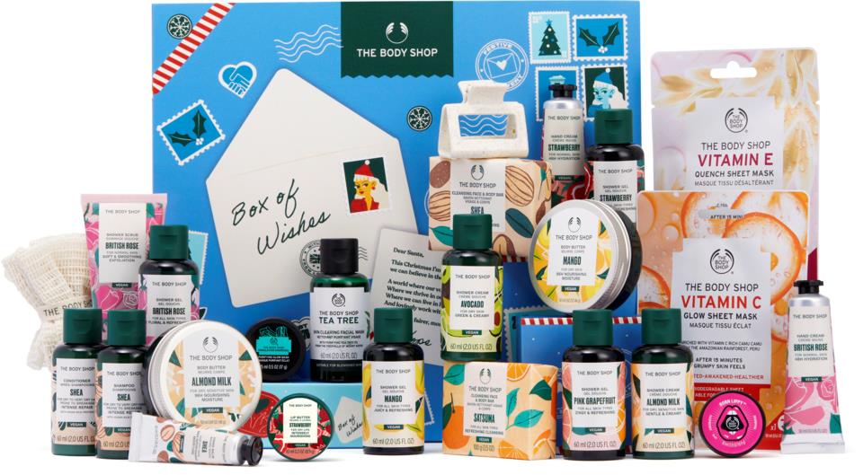 The Body Shop Box Of Wishes Advent Calendar Lyko The Body Shop Box Of Wishes Advent Calendar Lyko