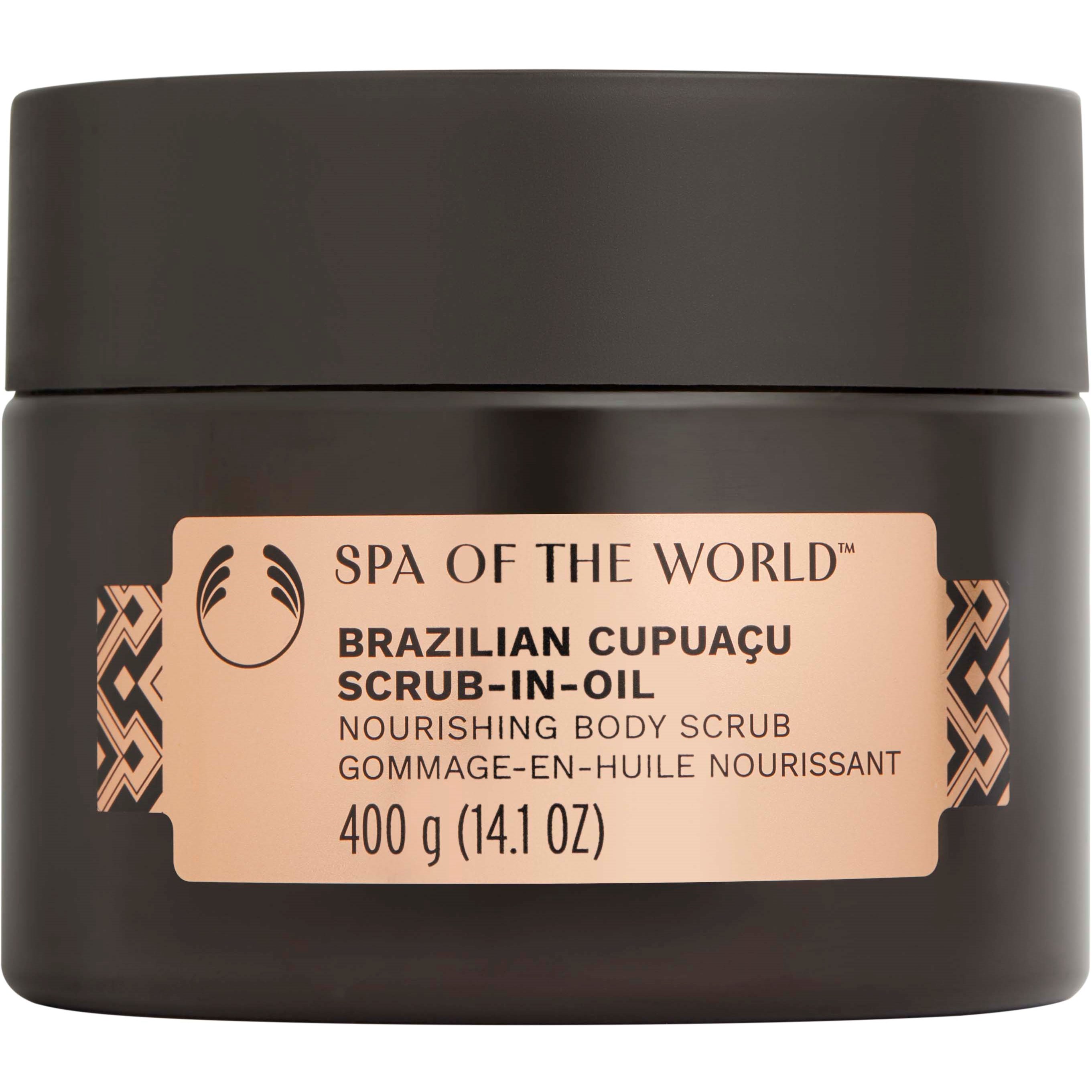 The Body Shop - Spa fra Verden brasiliansk cupuaçu scrub i olie 350 ml