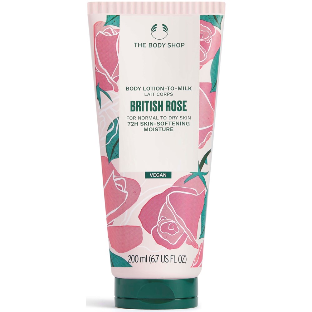 The Body Shop The Body Shop British Rose Body Lotion-To-Milk 200 ml