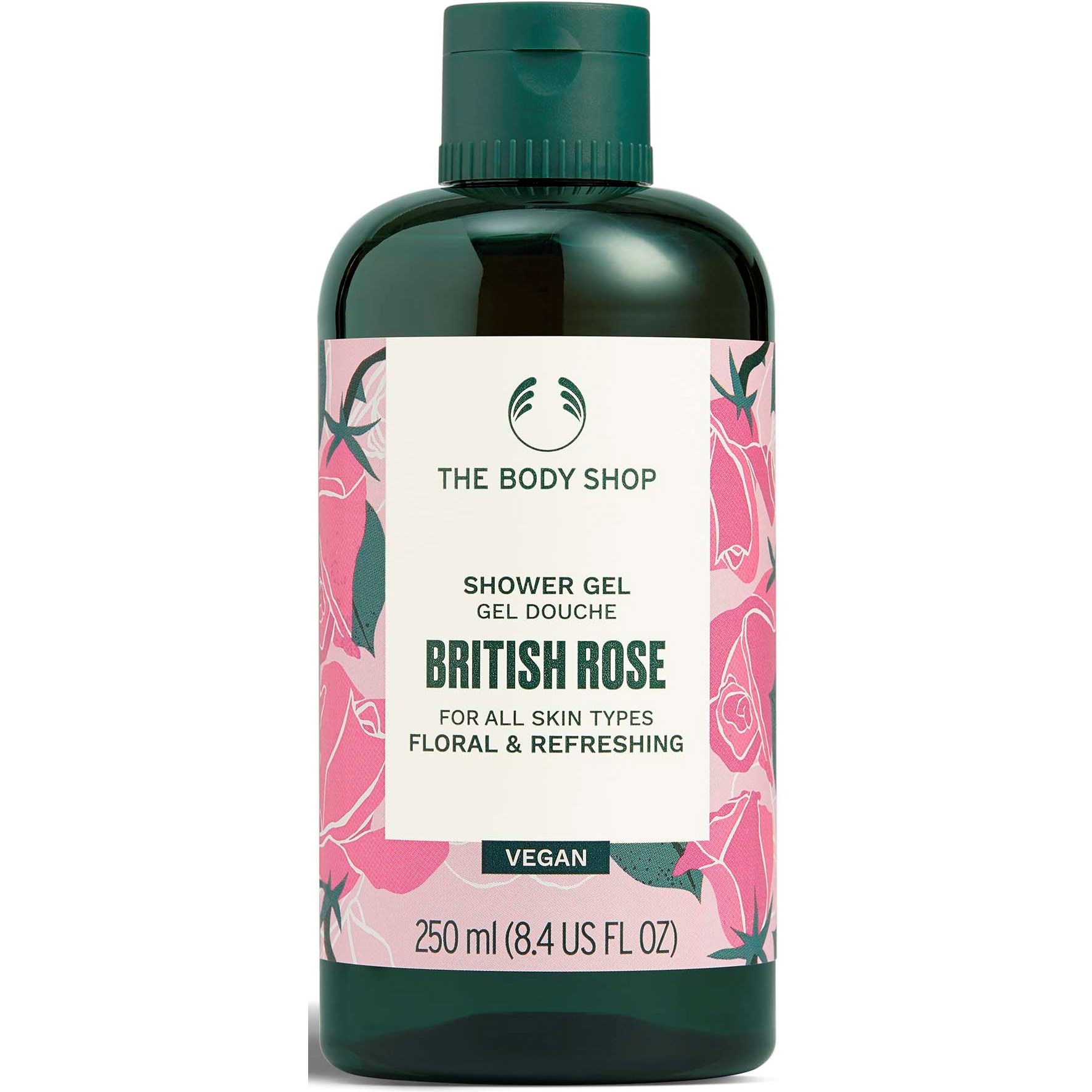 The Body Shop British Rose Shower Gel 250 stk