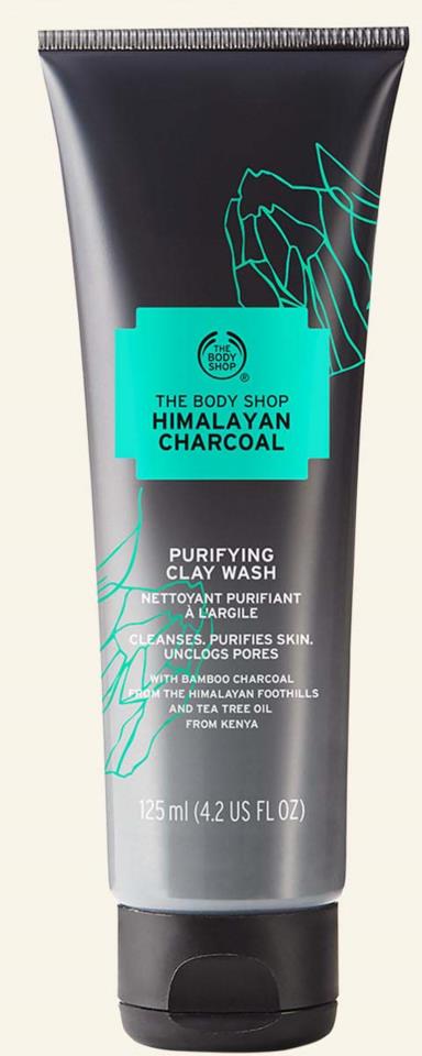 THE BODY SHOP Himalayan Charcoal Purifying Clay Wash 125 ml