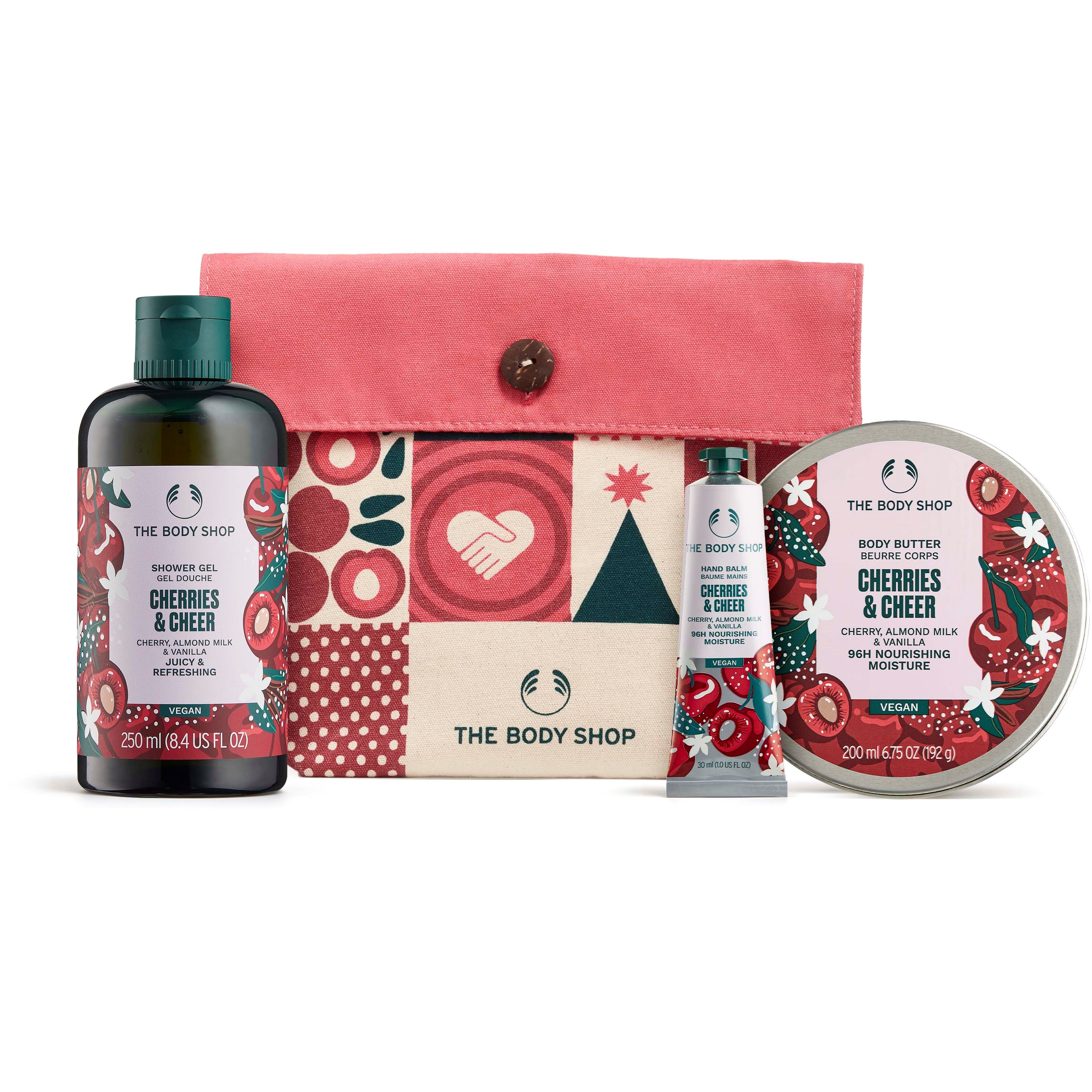 The Body Shop Cherry  Cherries & Cheer Essential Gift