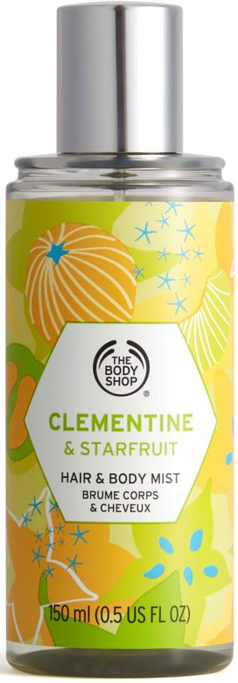 The Body Shop Clementine & Starfruit Hair & Body Mist 150 ml