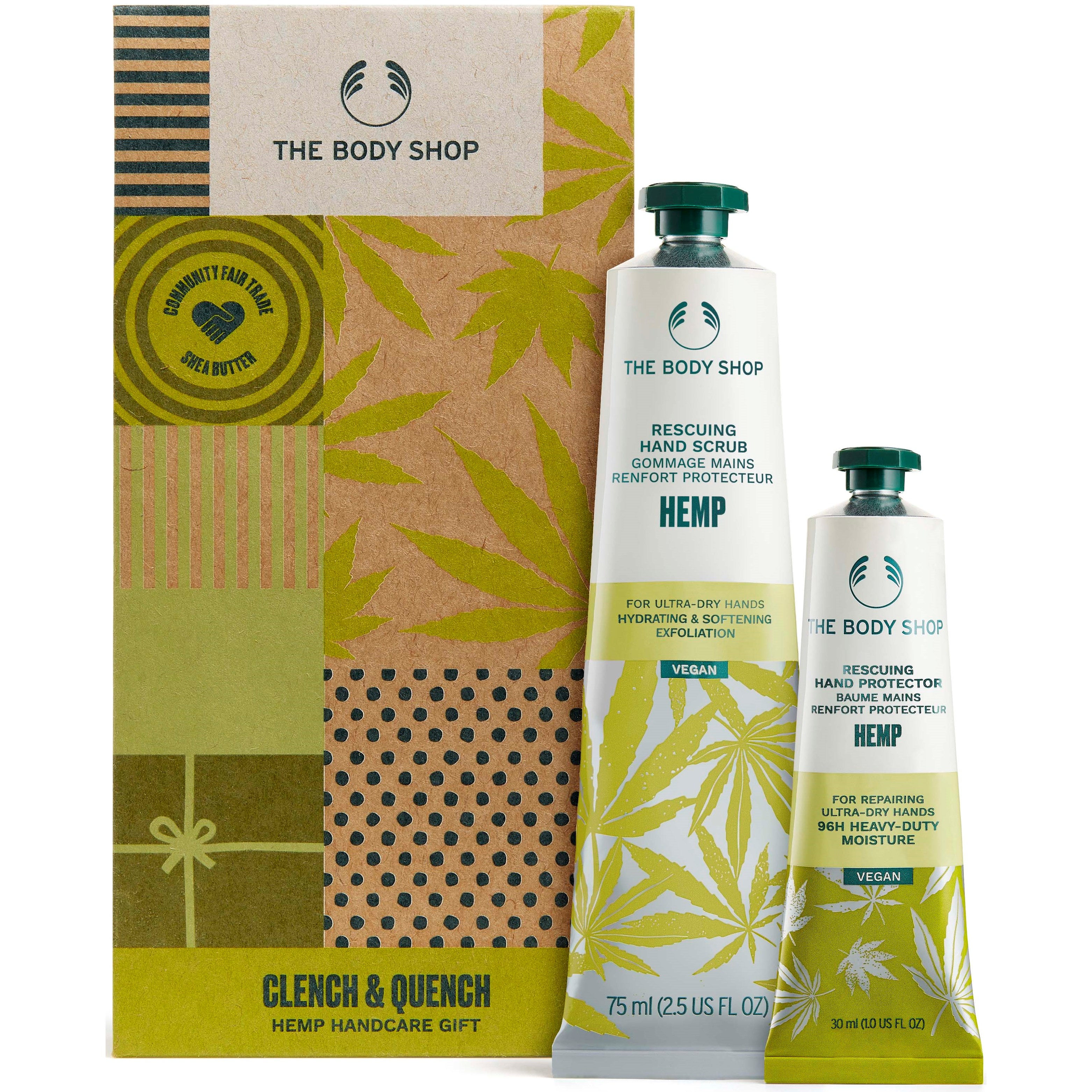 The Body Shop Hemp Clench & Quench Hemp Handcare Gift