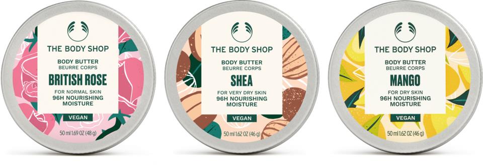 The Body Shop Comfort & Cheer Christmas Body Butter Trio