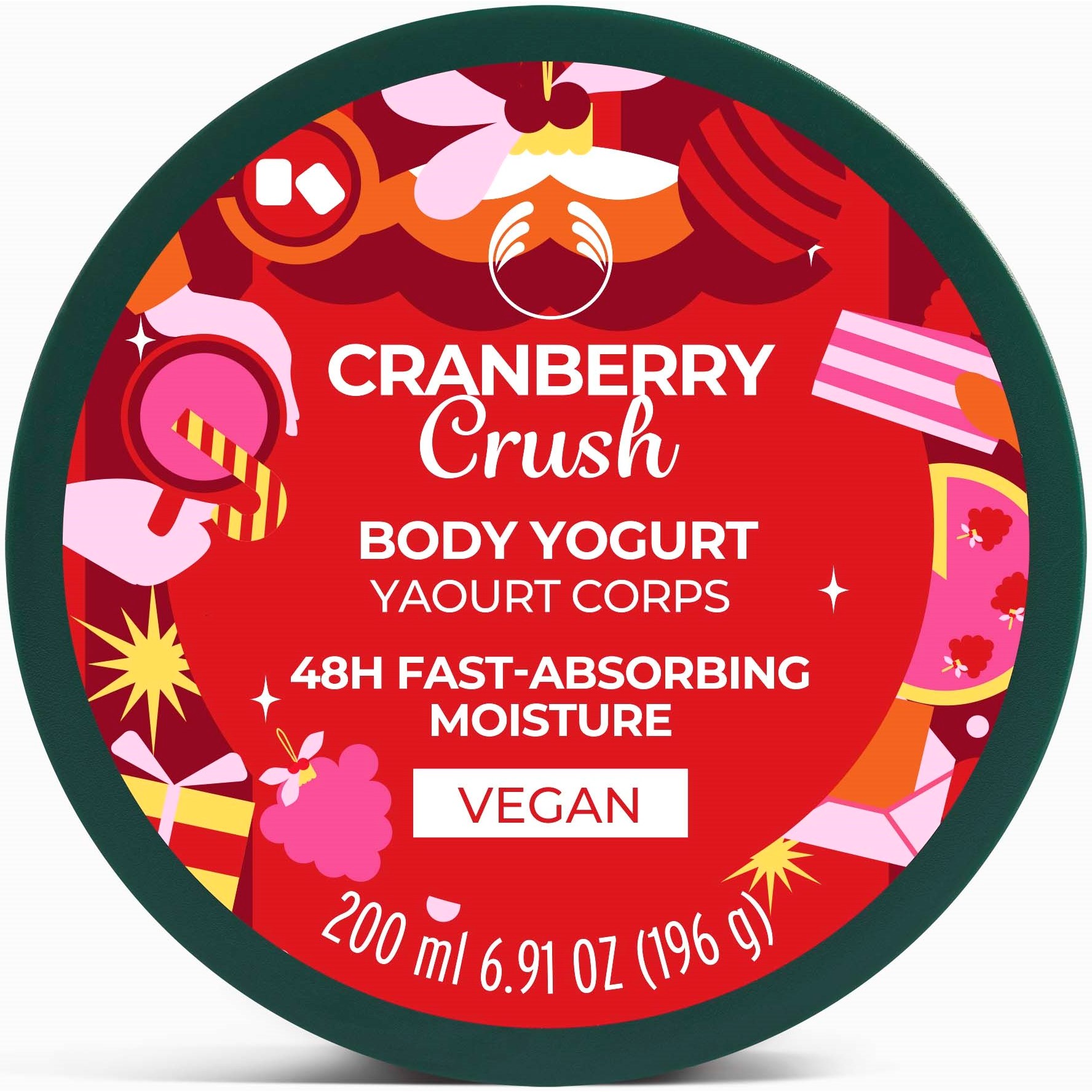 The Body Shop Cranberry Crush Body Yogurt 200 ml