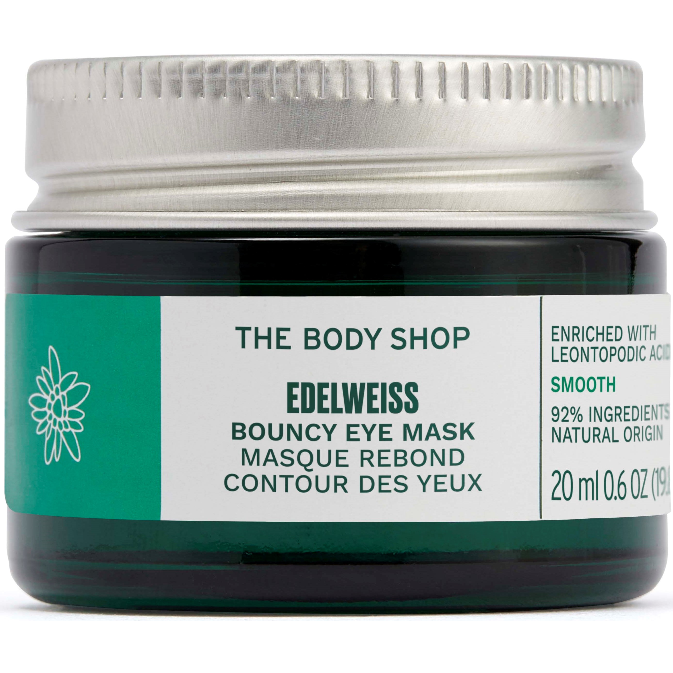 Läs mer om The Body Shop Edelweiss Bouncy Eye Mask 20 ml