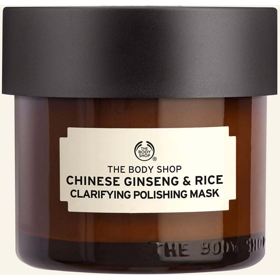Läs mer om The Body Shop Chinese Ginseng & Rice Clarifying Polishing Mask 75 ml