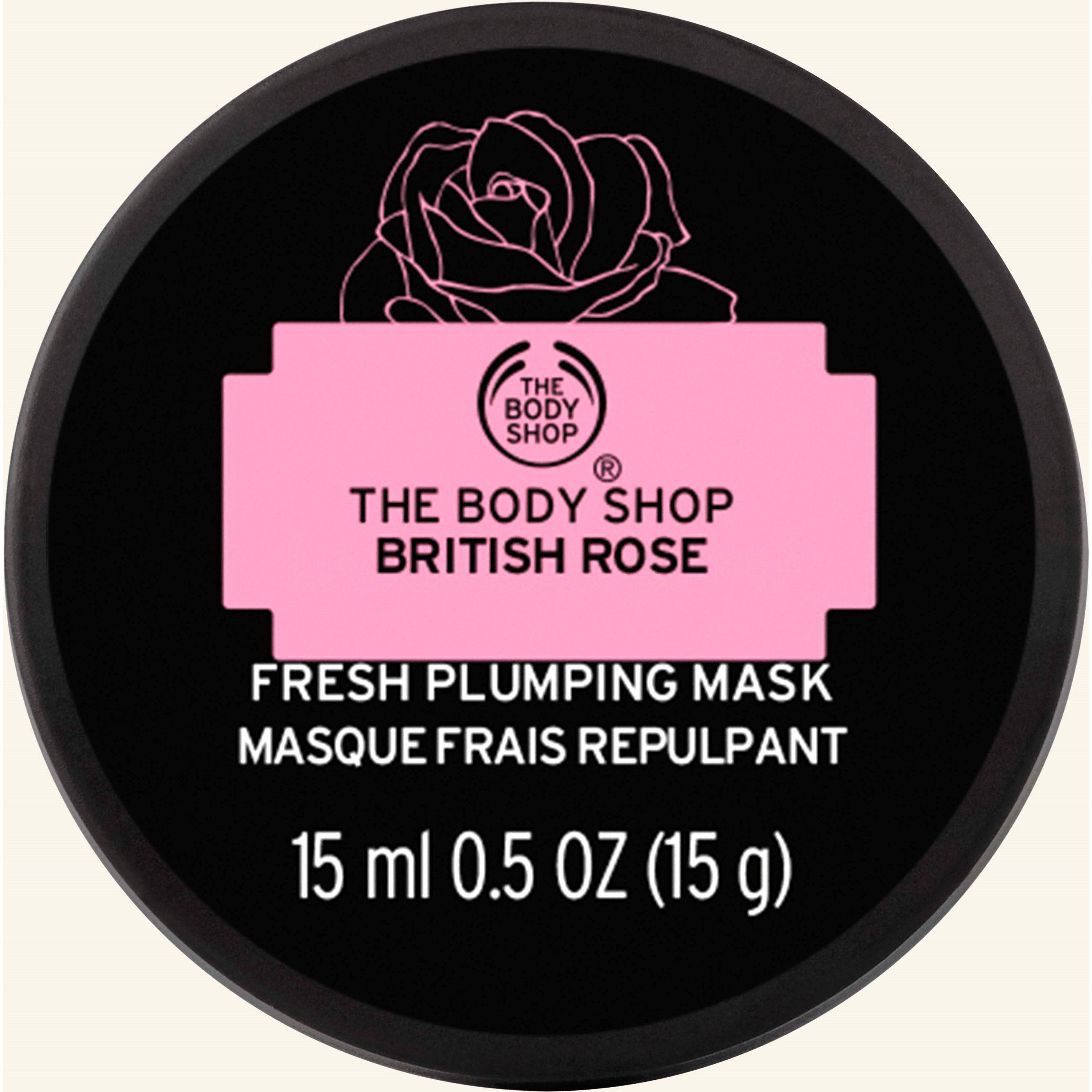 Läs mer om The Body Shop British Rose Fresh Plumping Mask 15 ml