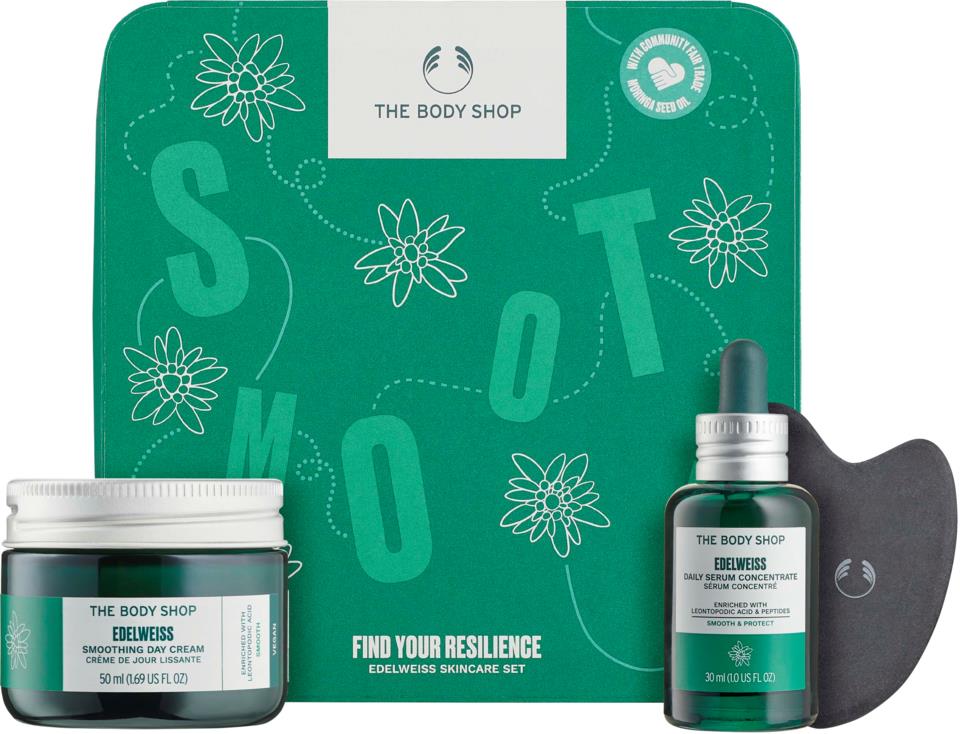 The Body Shop Find Your Resilience Edelweiss Skincare Gift