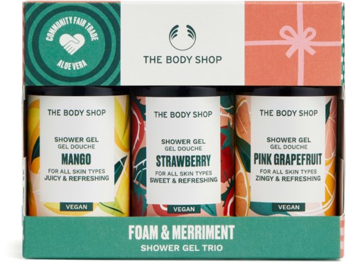 The Body Shop Foam & Merriment Shower Gel Trio