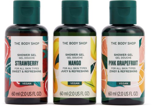 The Body Shop Foam & Merriment Shower Gel Trio