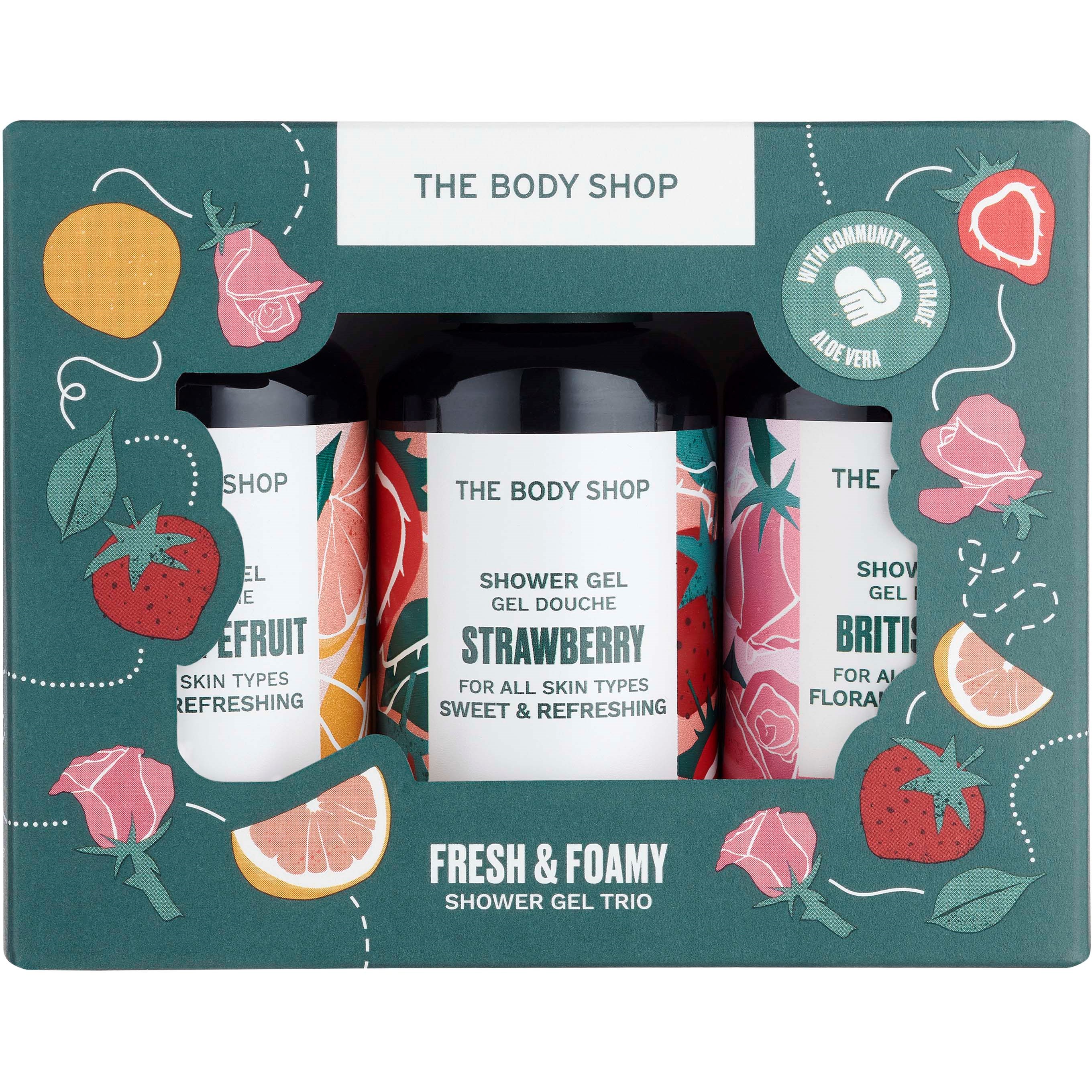Läs mer om The Body Shop Fresh & Foamy Shower Gel Trio