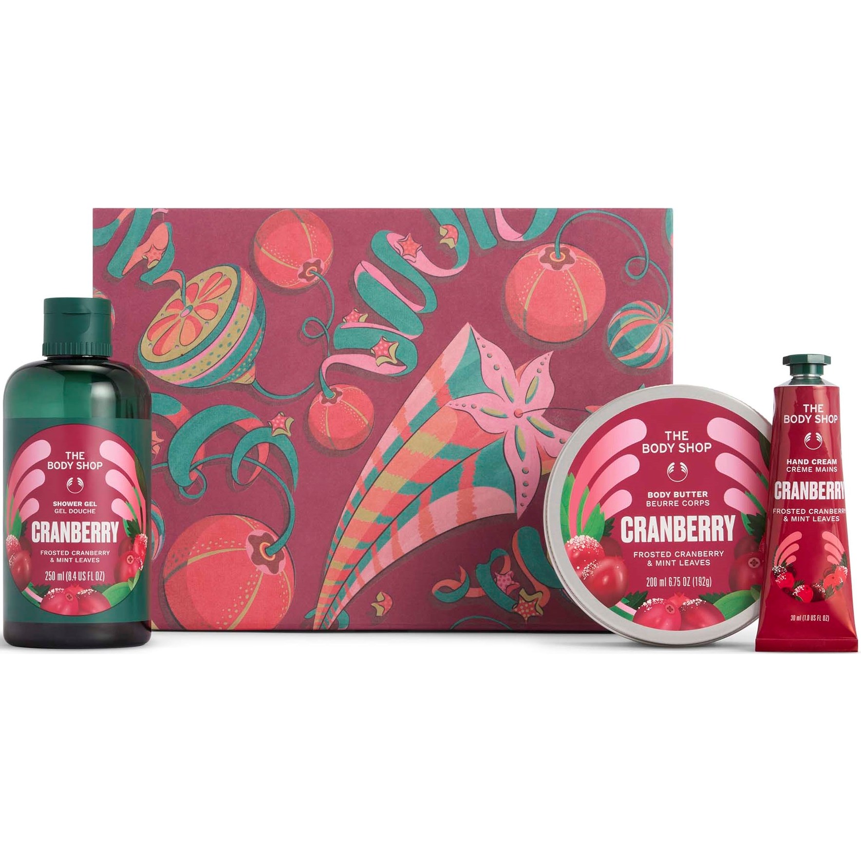 The Body Shop The Body Shop Cranberry Frosted Cranberry & Mint Leaves Essentials