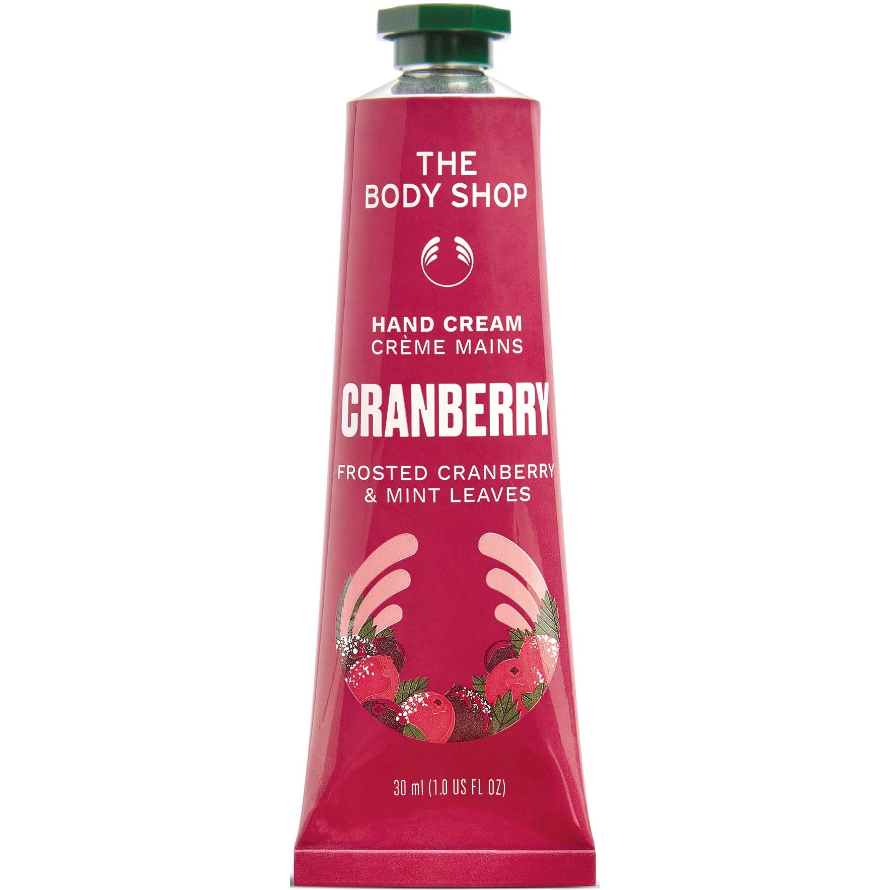 The Body Shop The Body Shop Cranberry Frosted Cranberry & Mint Leaves Hand Cream 30 ml