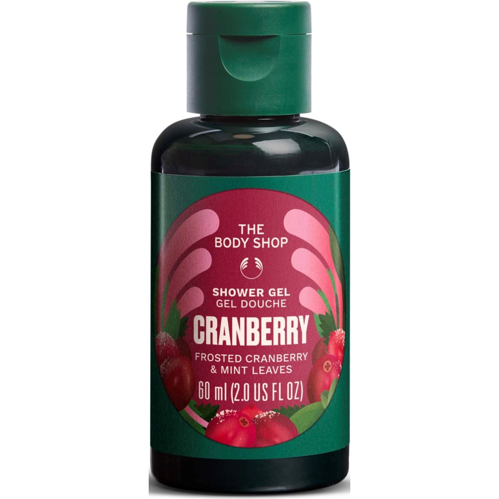 The Body Shop The Body Shop Cranberry Frosted Cranberry & Mint Leaves Shower Gel 60 ml