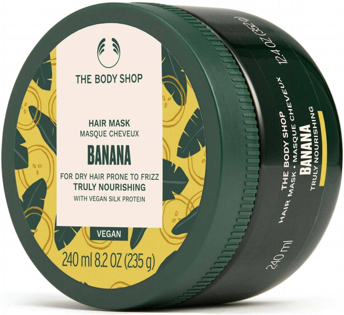 The Body Shop Banana Truly Nourishing Hair Mask 240 ml | lyko.com