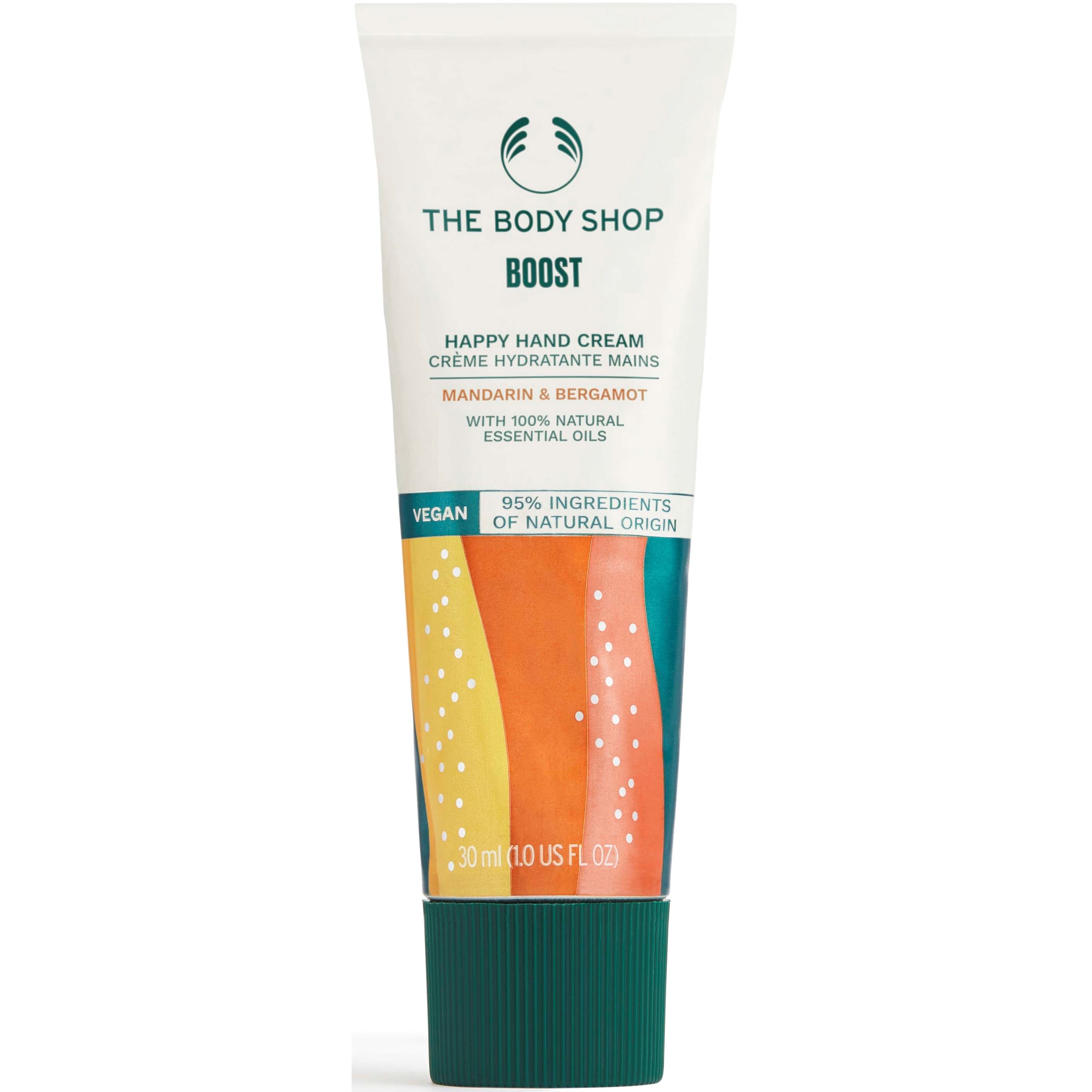 Läs mer om The Body Shop Mandarin & Bergamot Wellness Boost Happy Hand Cream 30 m