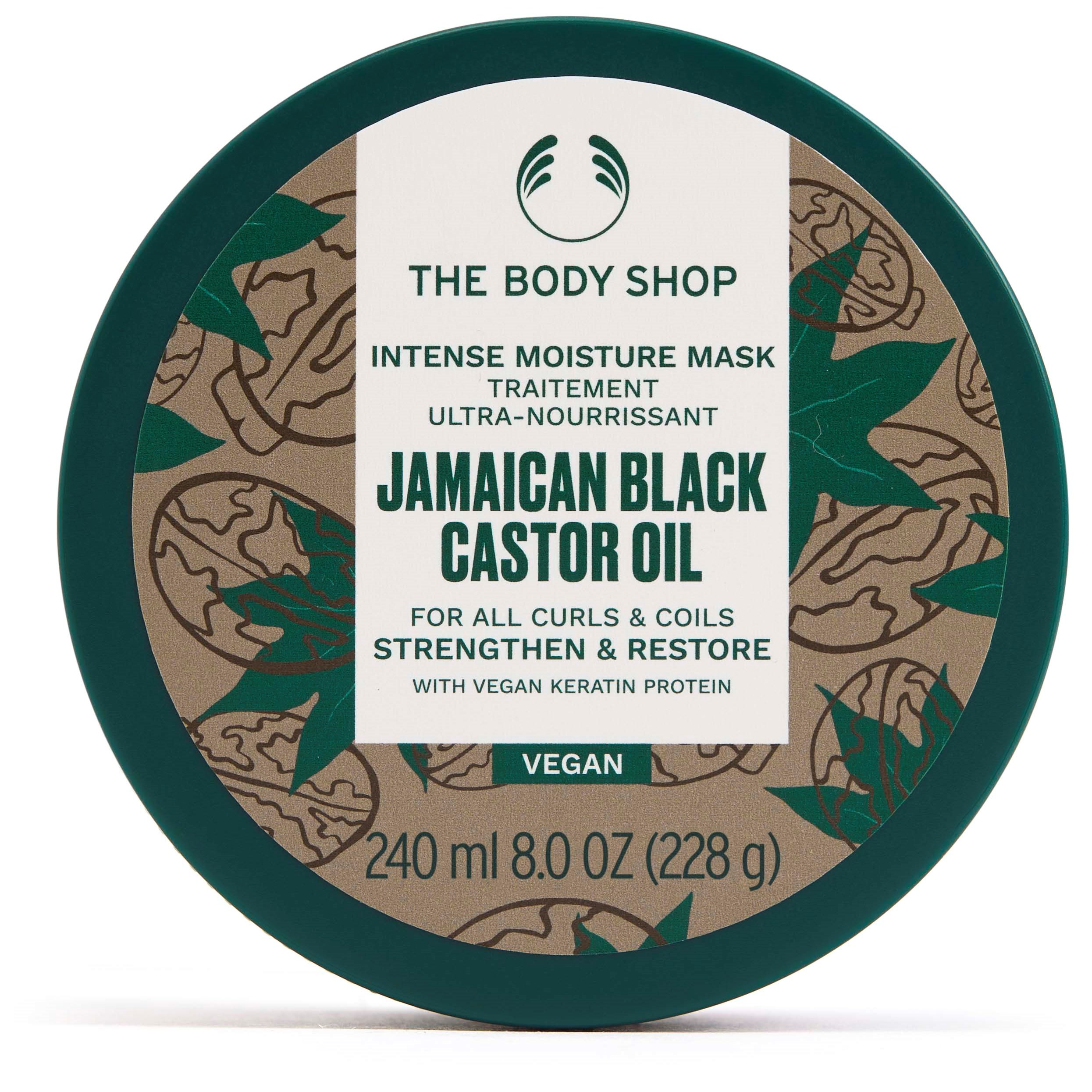 Läs mer om The Body Shop Jamaican Black Castor Oil Intense Moisture Mask 240 ml