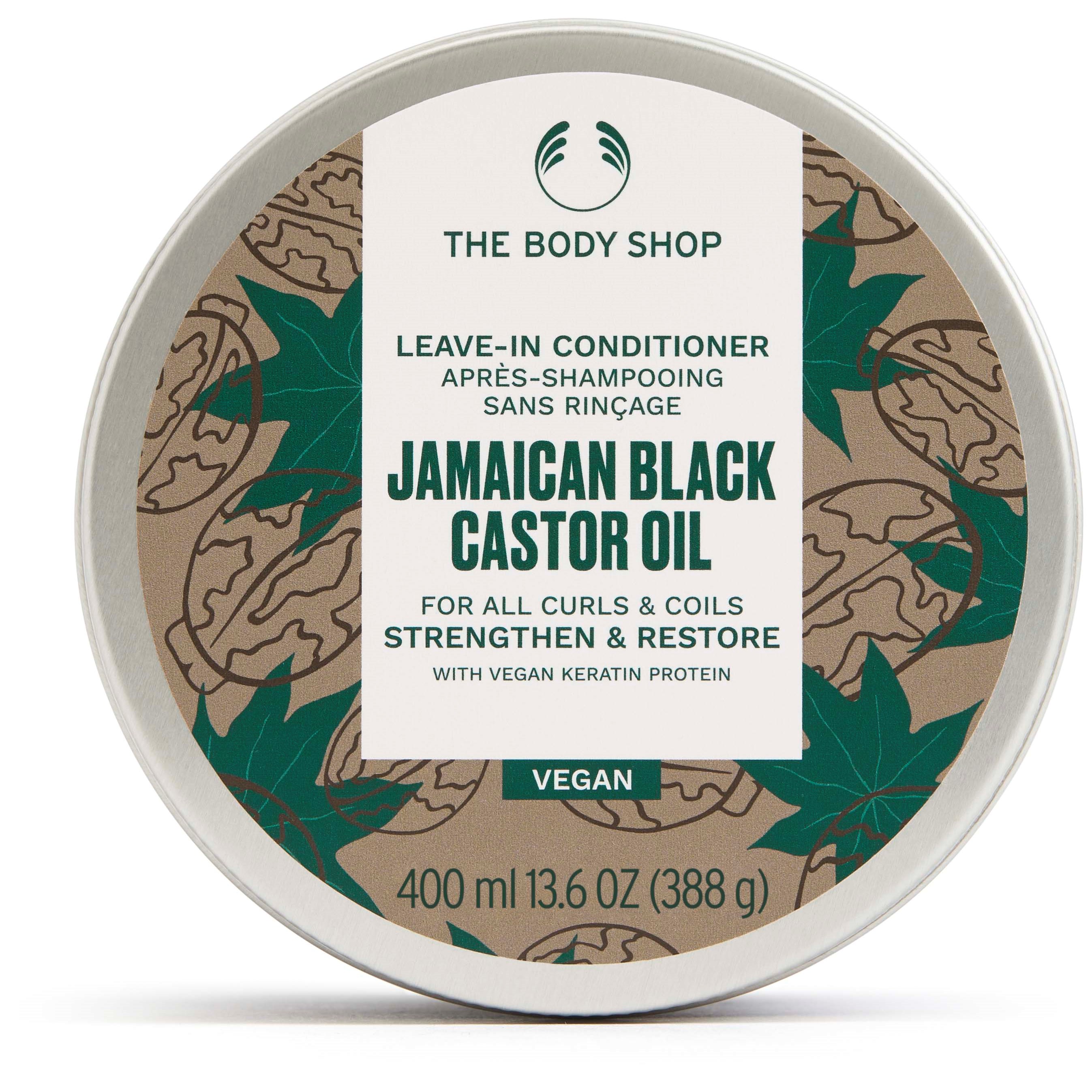 Läs mer om The Body Shop Jamaican Black Castor Oil Leave-In Conditioner 400 ml