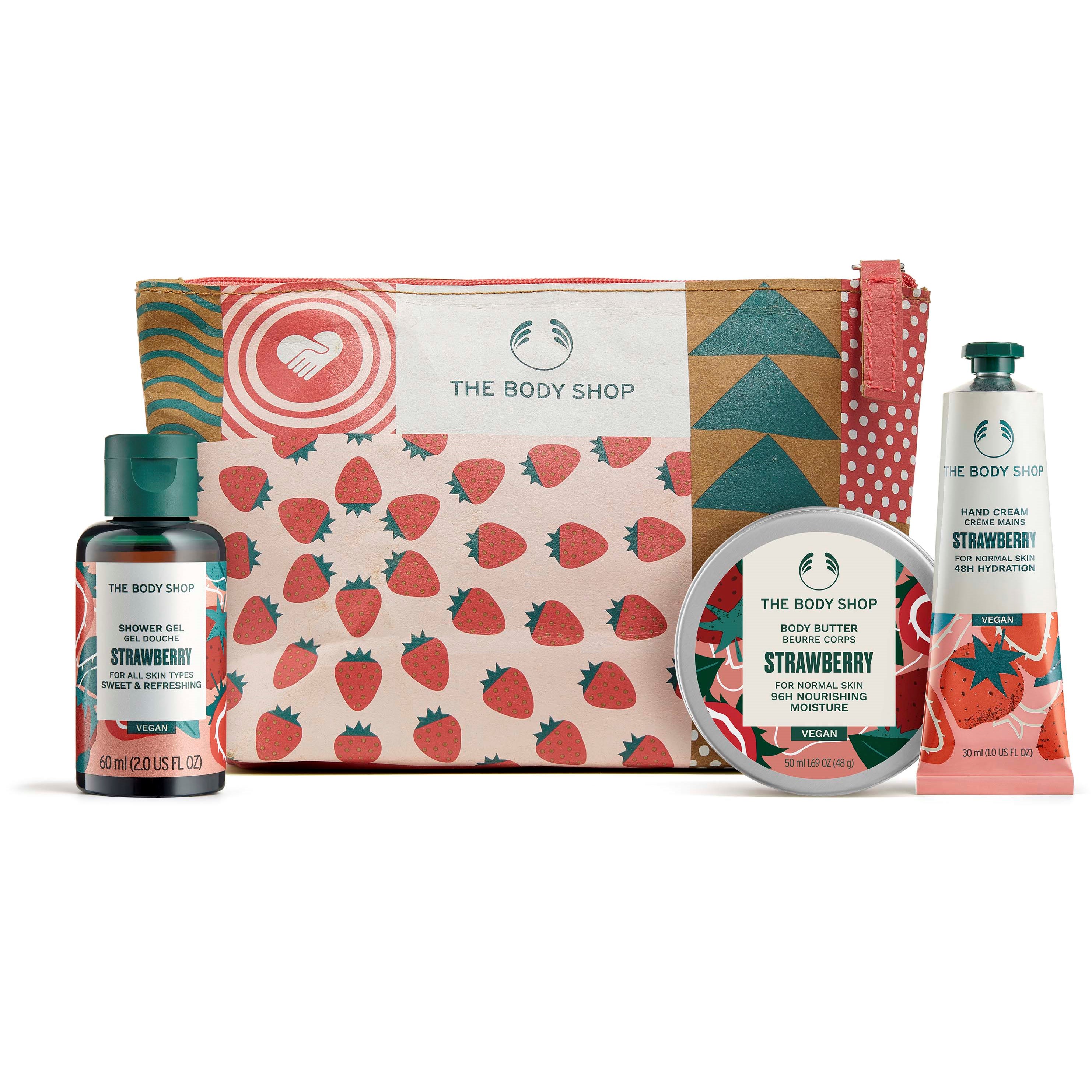 The Body Shop Strawberry Jolly & Juicy Strawberry Mini Gift