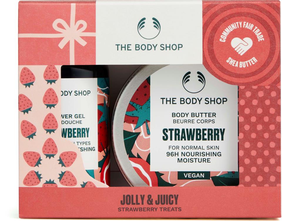The Body Shop Jolly & Juicy Strawberry Treats
