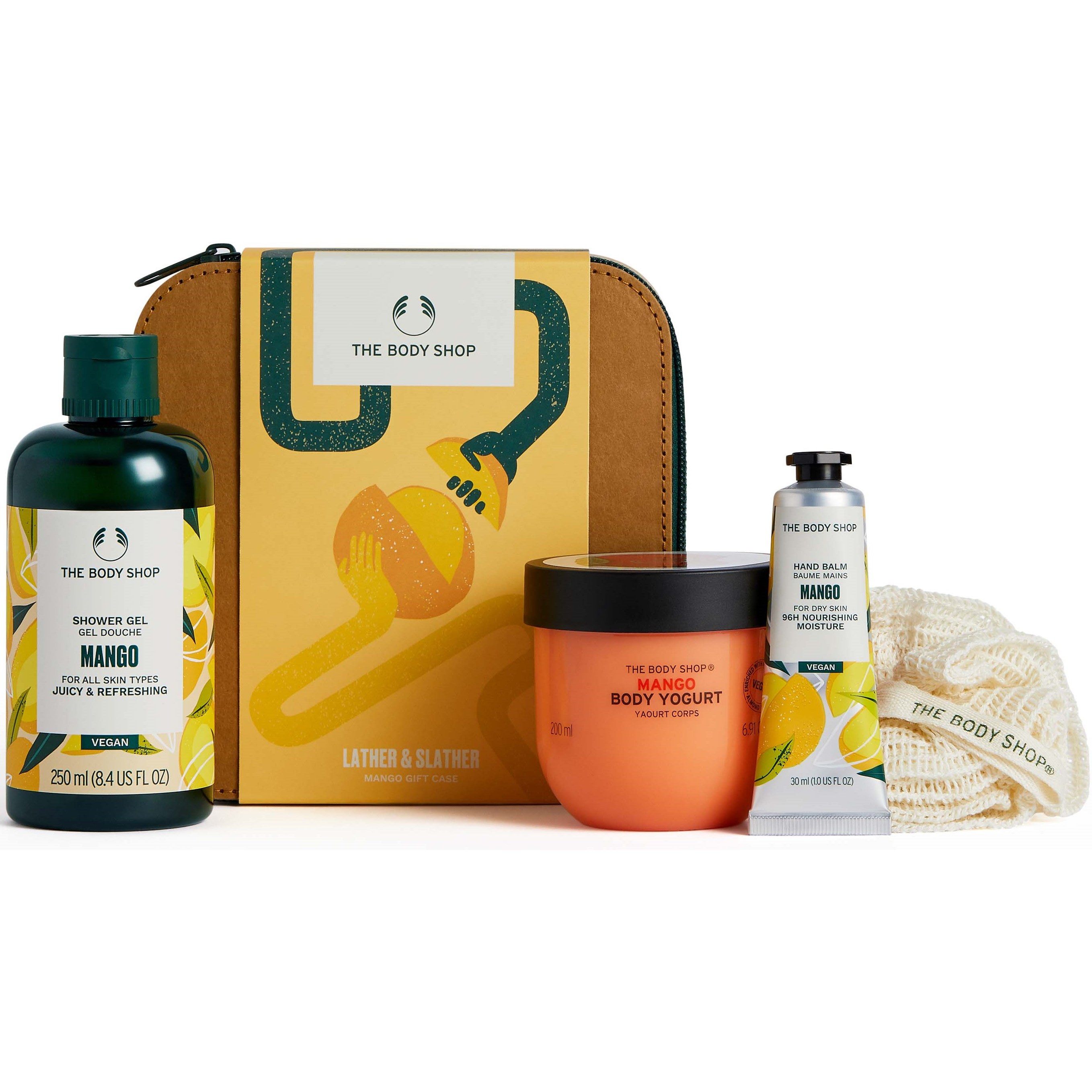 Läs mer om The Body Shop Mango Lather & Slather Mango Gift Case