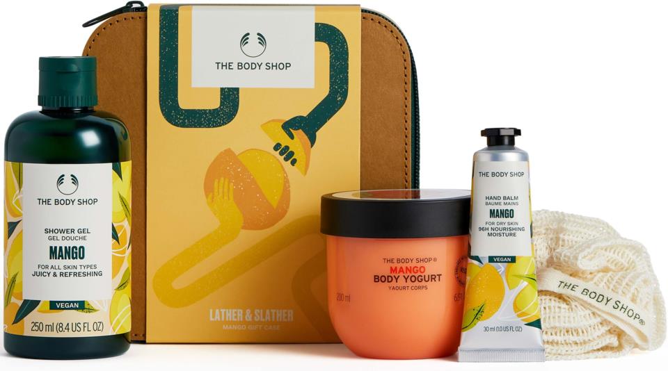 THE BODY SHOP Lather & Slather Mango Gift Case