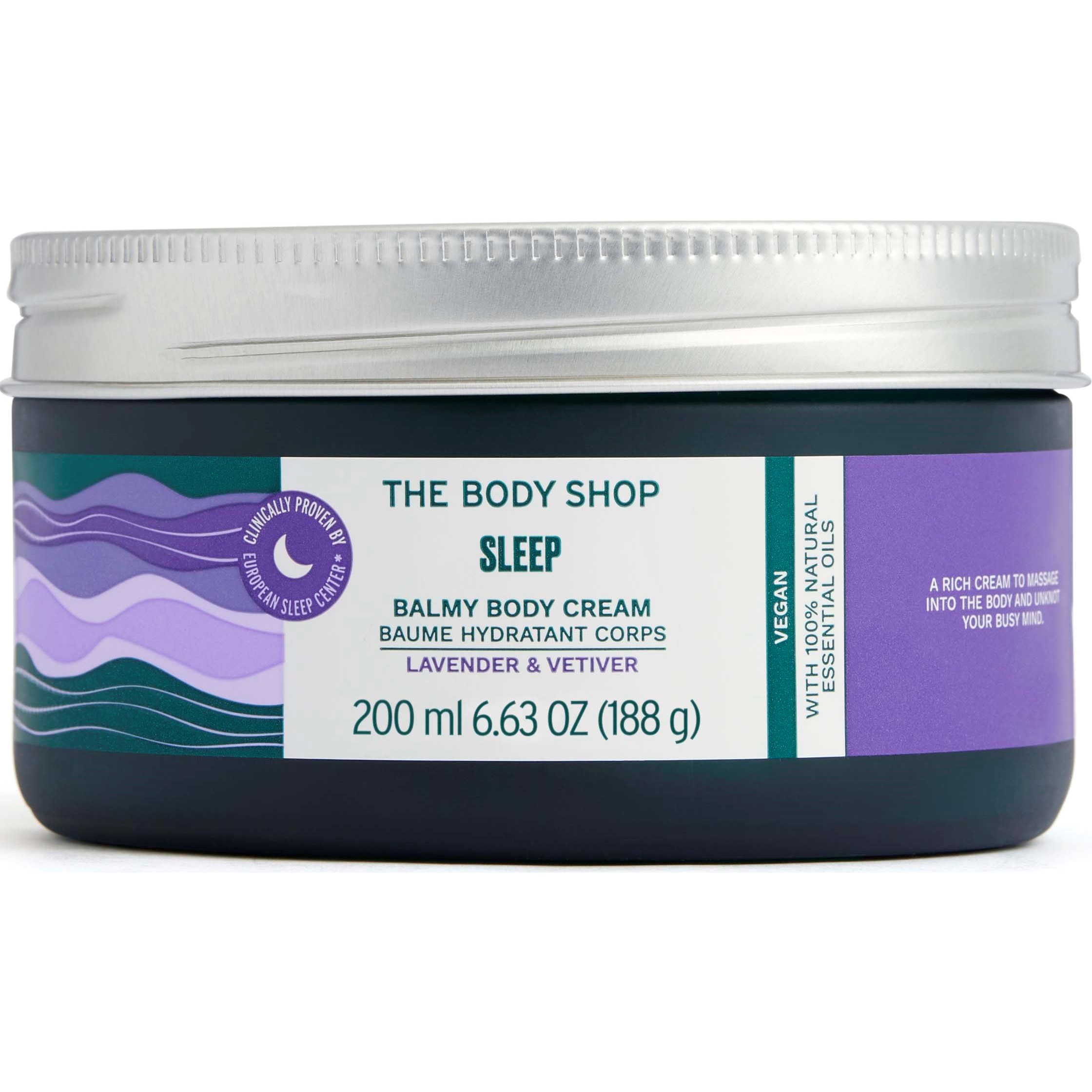 The Body Shop Lavender & Vetiver Wellness Sleep Balmy Body Cream 200 ml