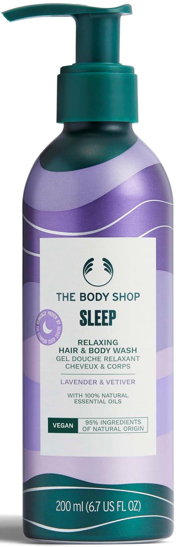 The Body Shop Lavender & Vetiver Wellness Sleep Relaxing Hair & Body Wash 200 ml