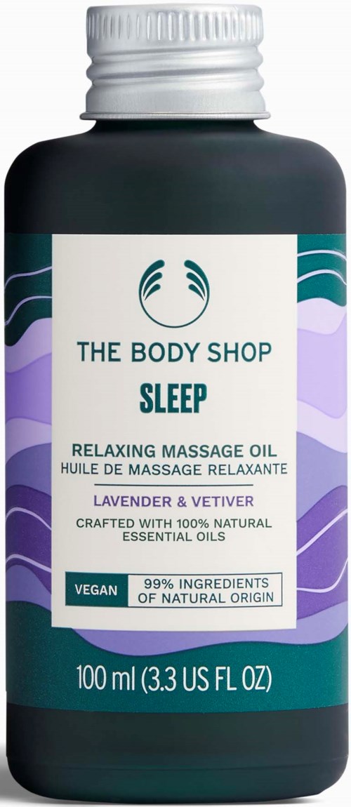 The Body Shop The Body Shop Lavender & Vetiver Wellness Sleep Relaxing Massage Oil 100 ml