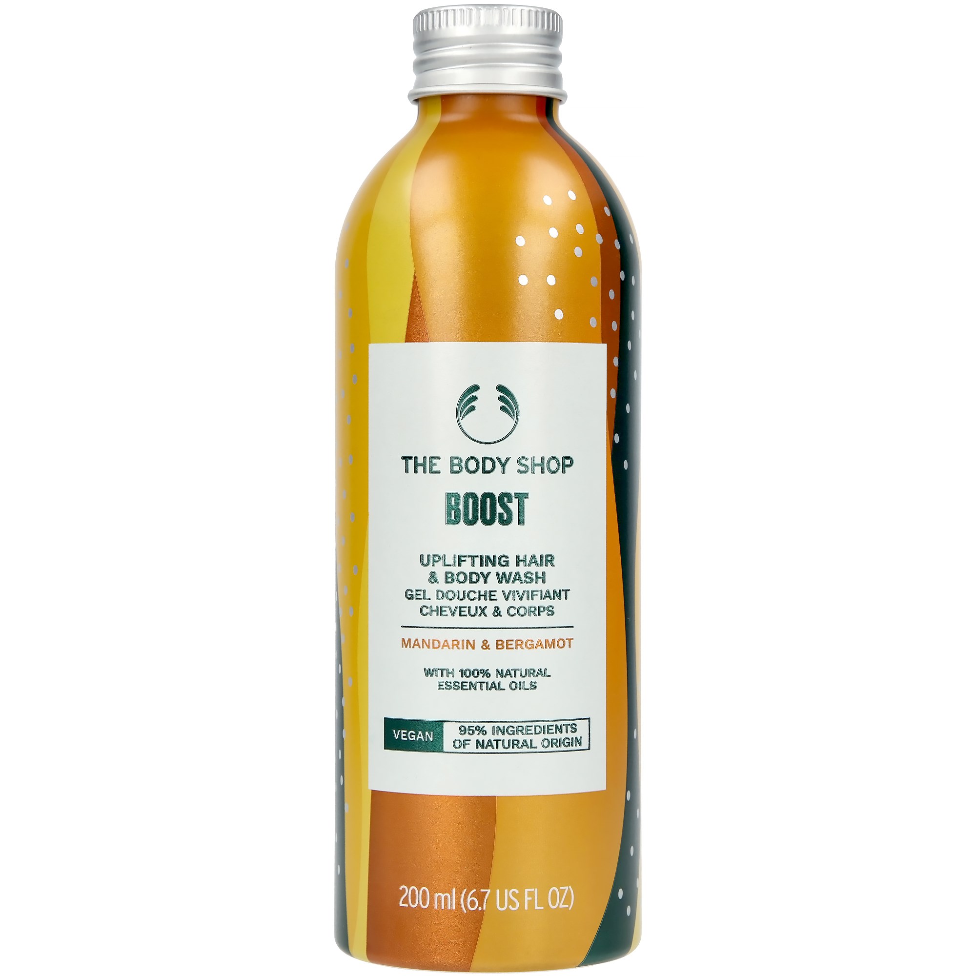 The Body Shop Mandarin & Bergamot Wellness Boost Uplifting Hair & Body