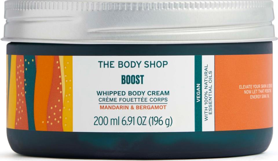 THE BODY SHOP Mandarin & Bergamot Boost Whipped Body Cream 200 ml