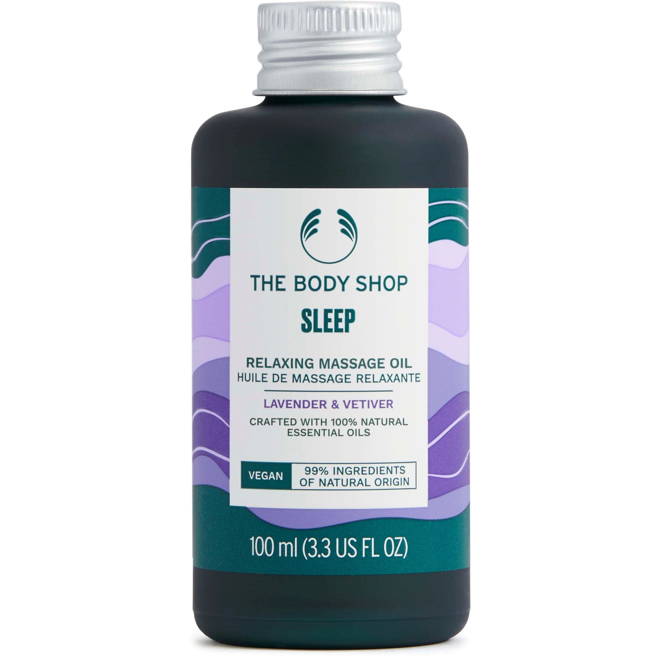 Läs mer om The Body Shop Lavender & Vetiver Wellness Sleep Relaxing Massage Oil 1