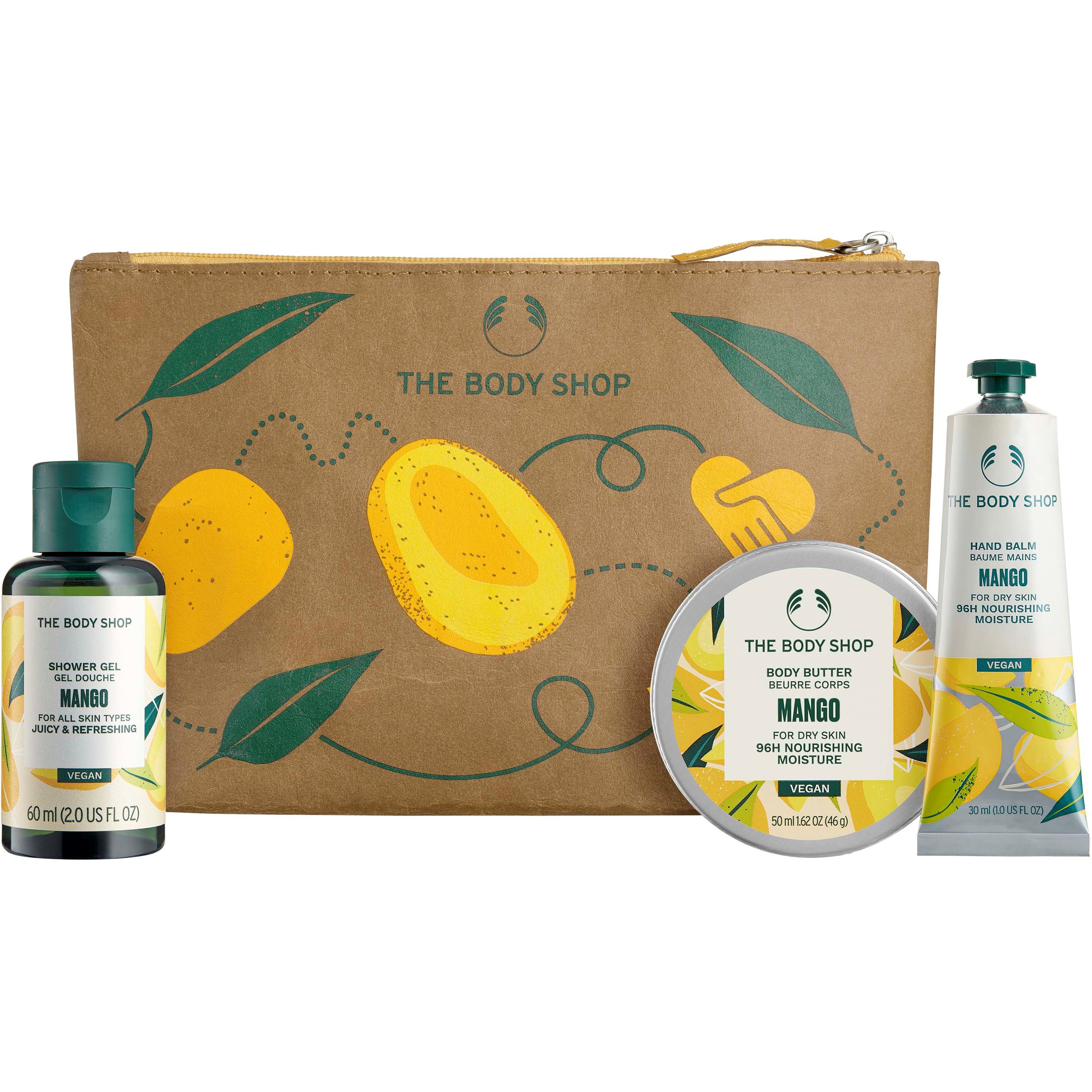 Läs mer om The Body Shop Mango Nourish & Flourish Mango Gift Bag