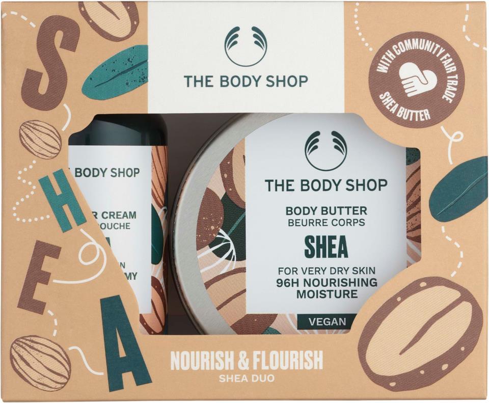 The Body Shop Nourish & Flourish Shea Duo