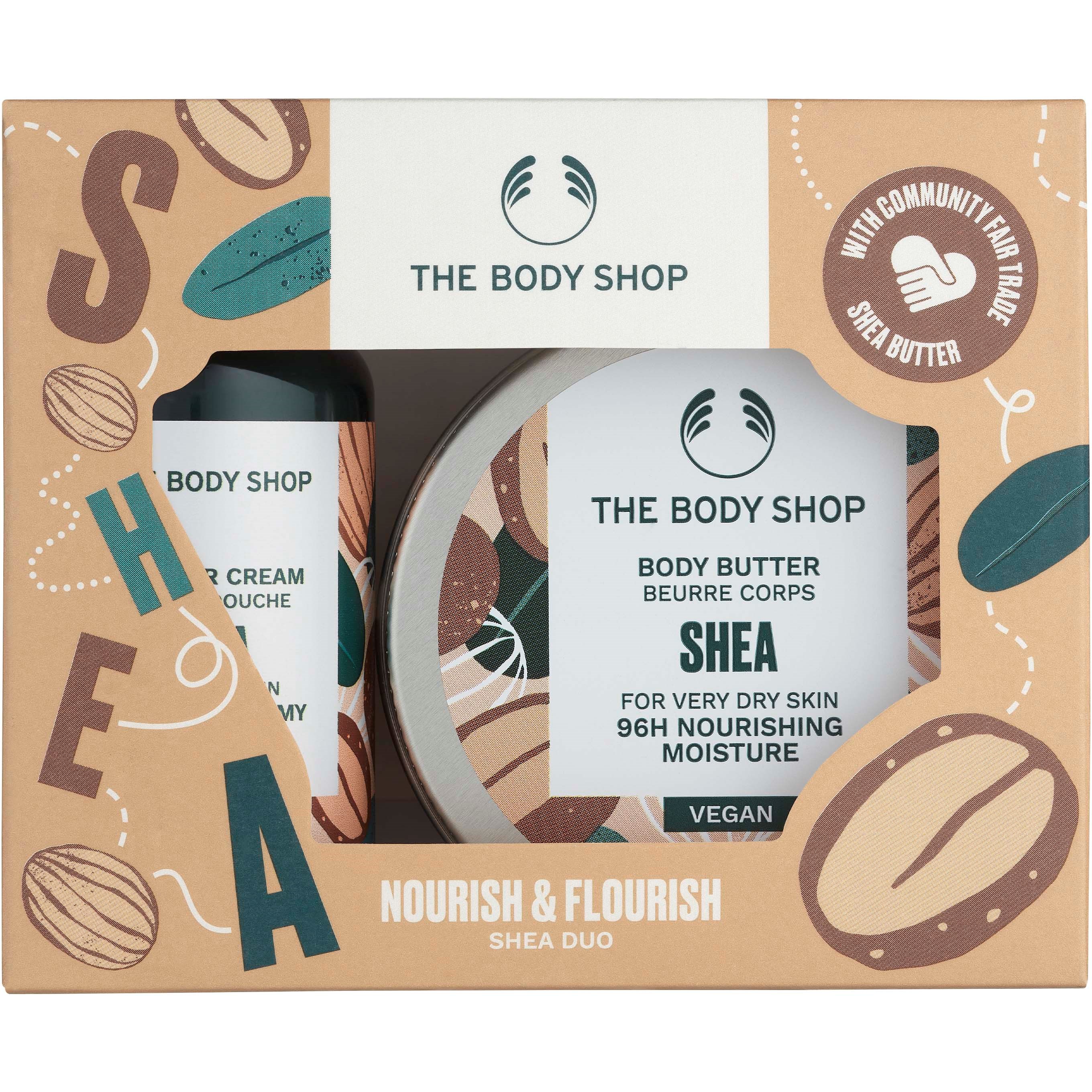 Läs mer om The Body Shop Shea Nourish & Flourish Shea Duo