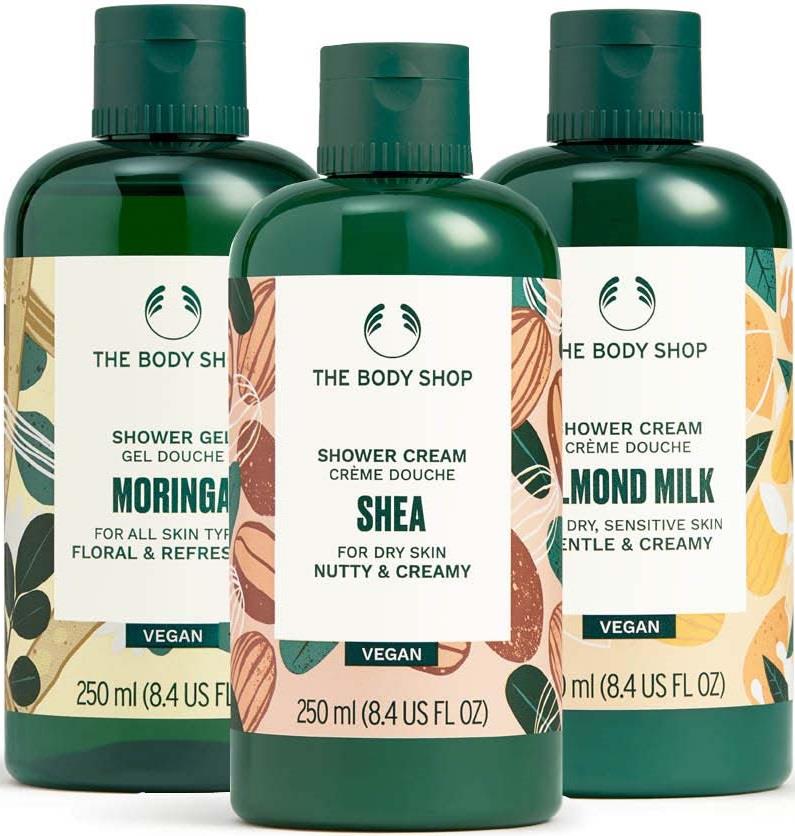 The Body Shop Nutty & Floral Shower Bundle
