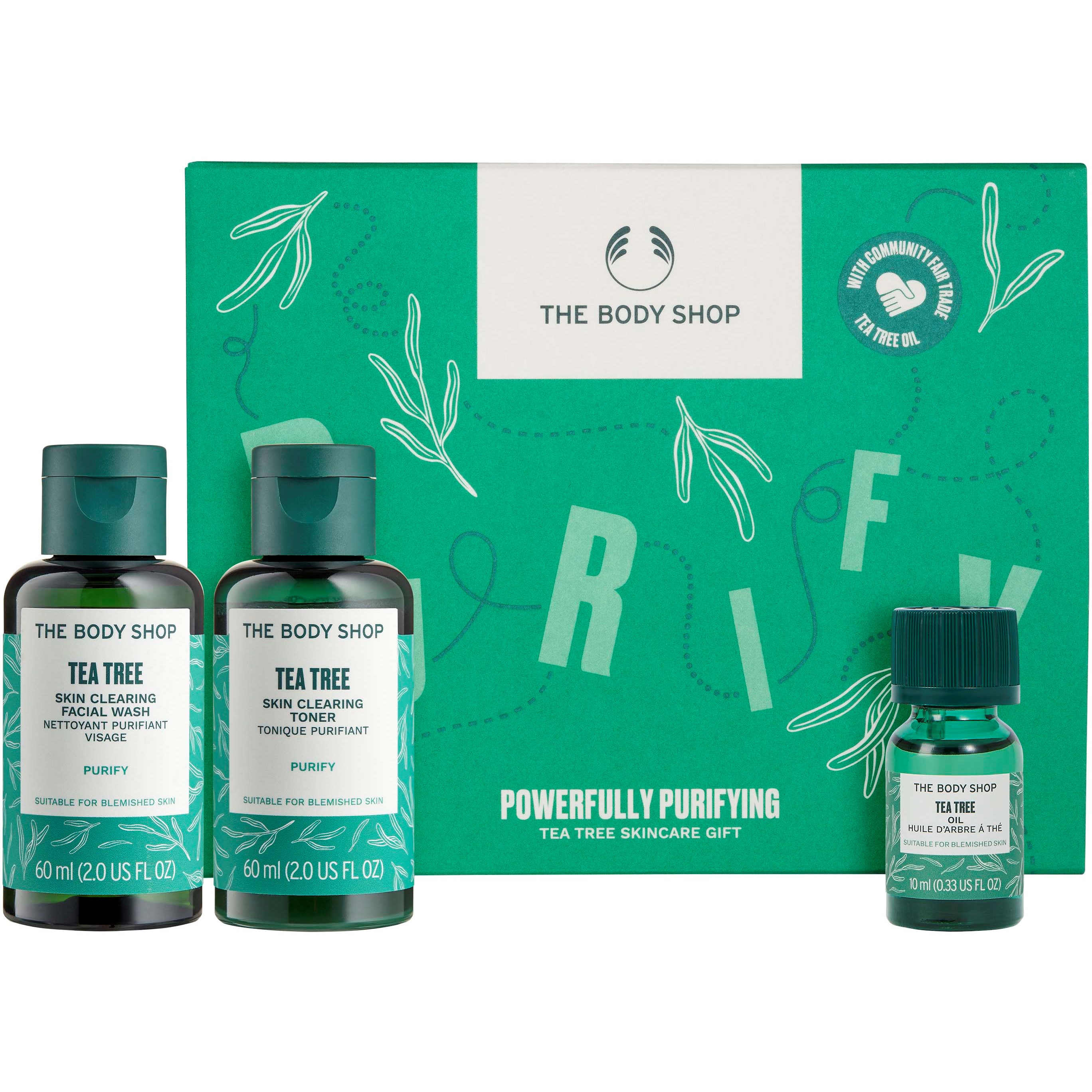 The Body Shop Tea Tree Powerfully Purifying Tea Tree Skincare Gift