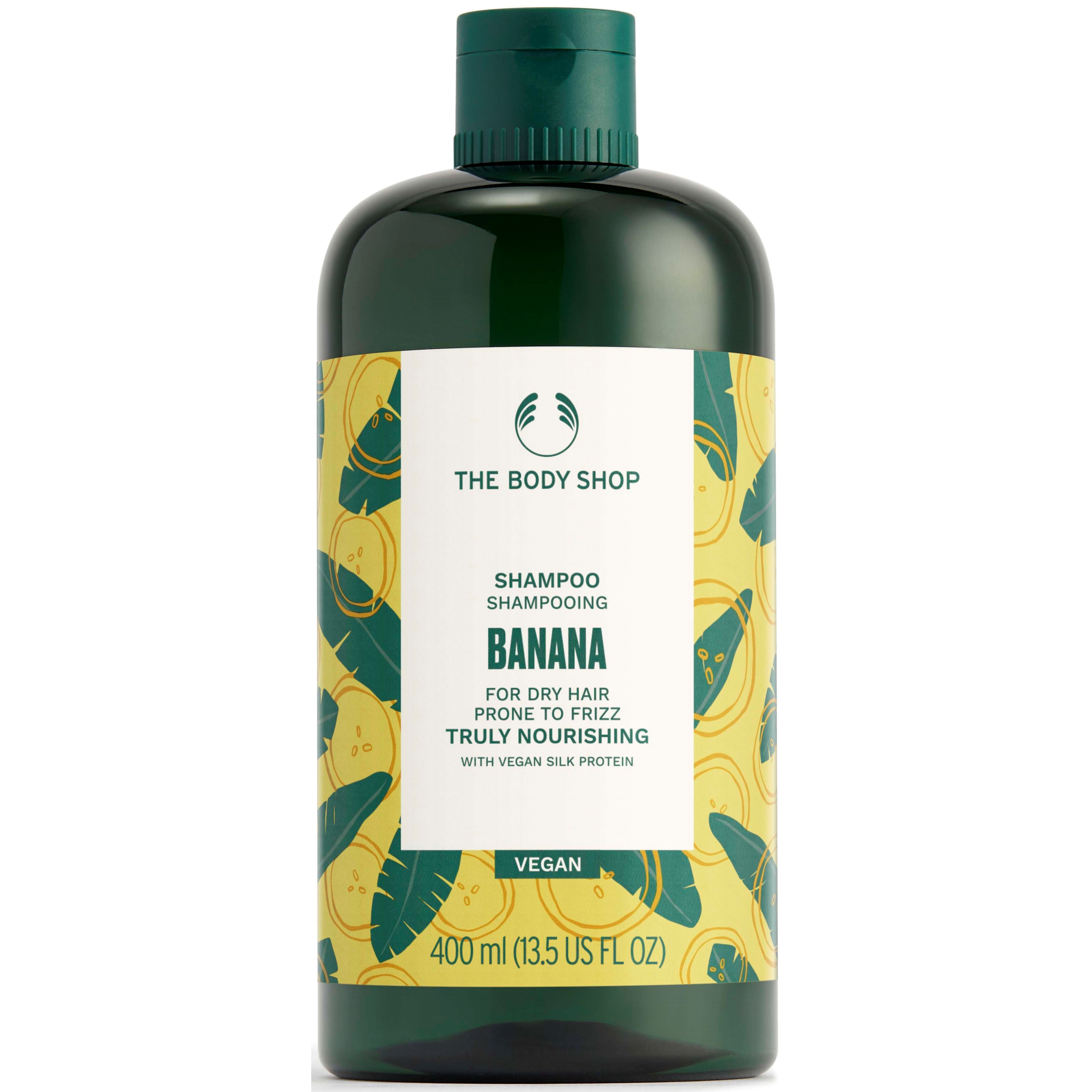 Läs mer om The Body Shop Banana Truly Nourishing Shampoo 400 ml