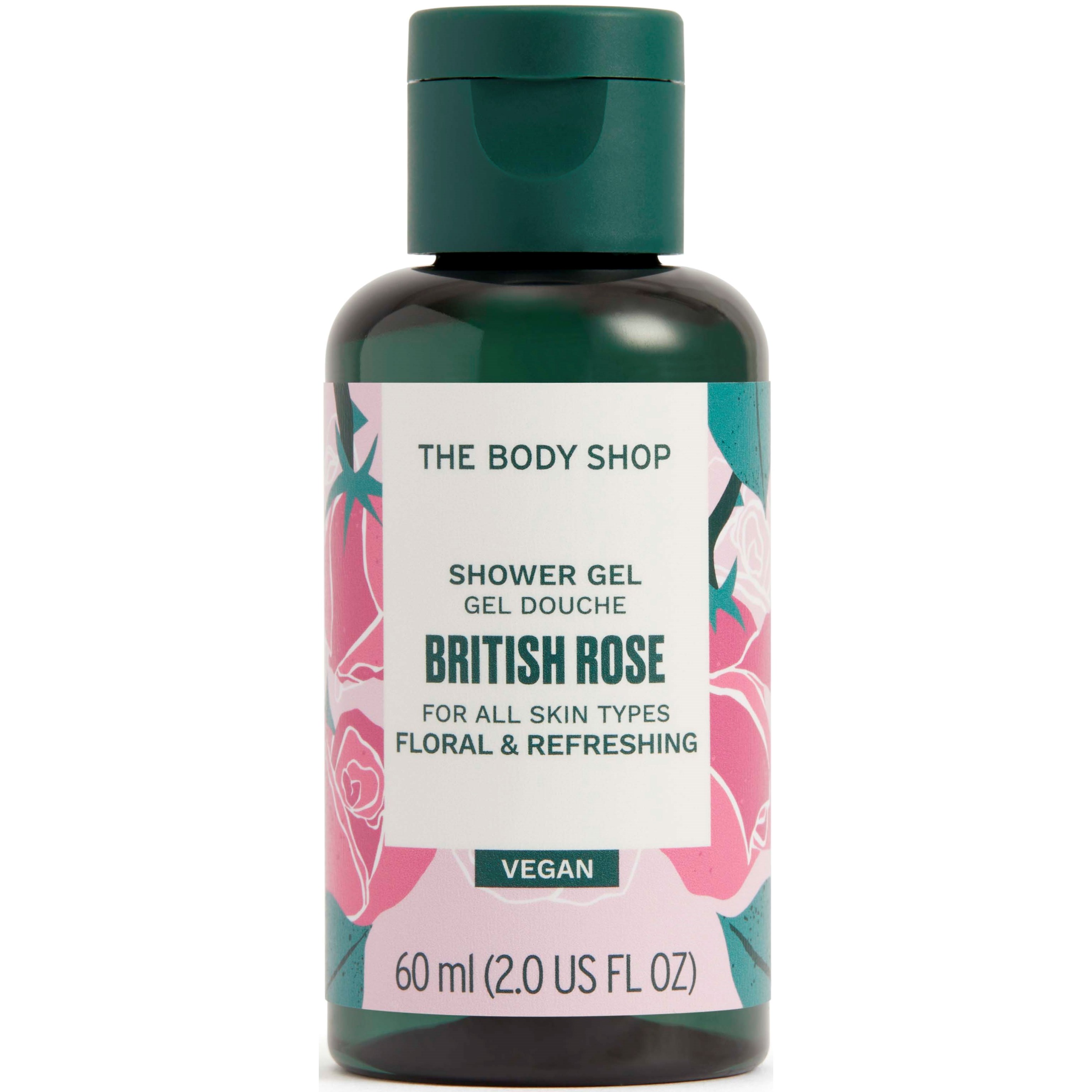 Läs mer om The Body Shop British Rose Shower Gel 60 ml