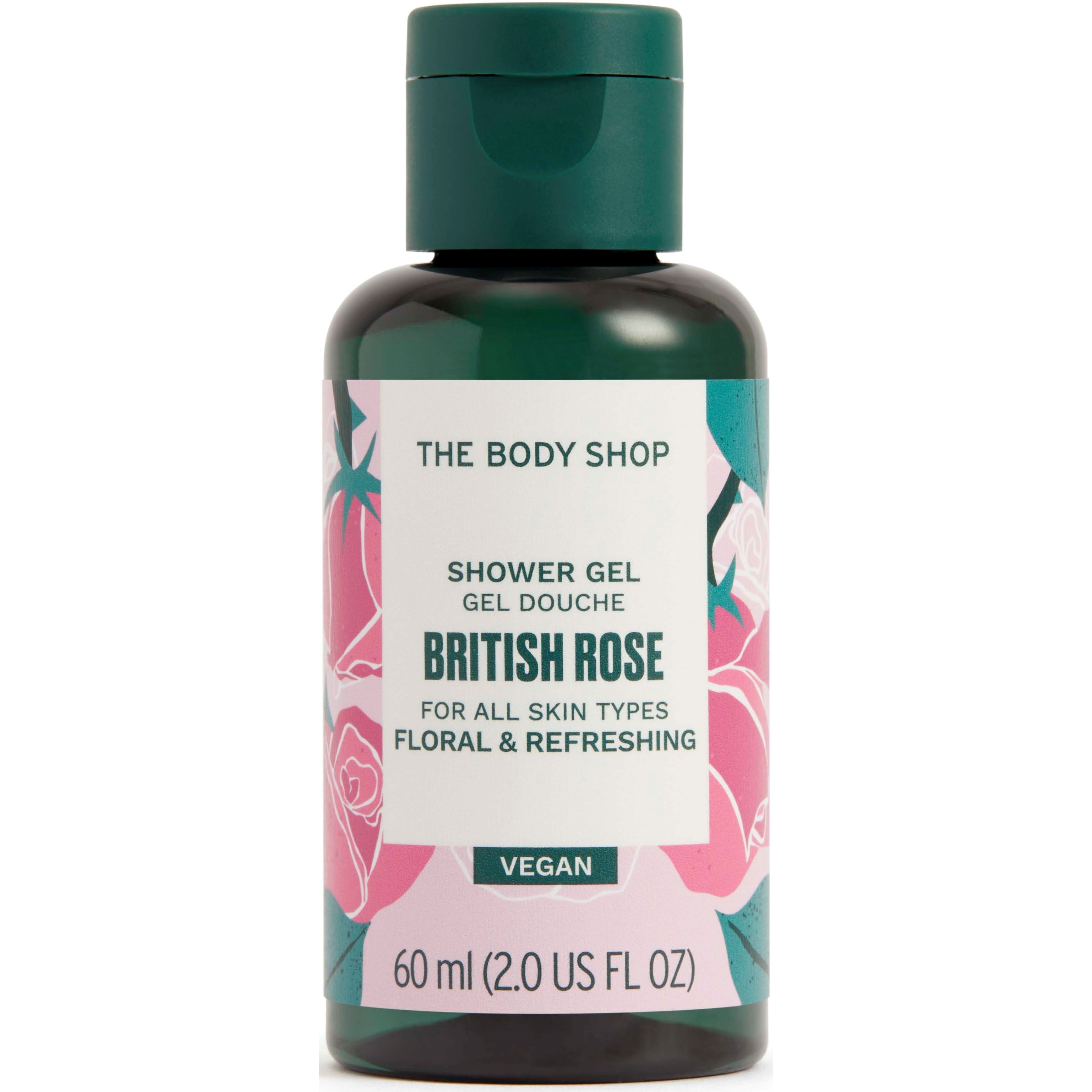 The Body Shop - British Rose Shower Gel 60 ml