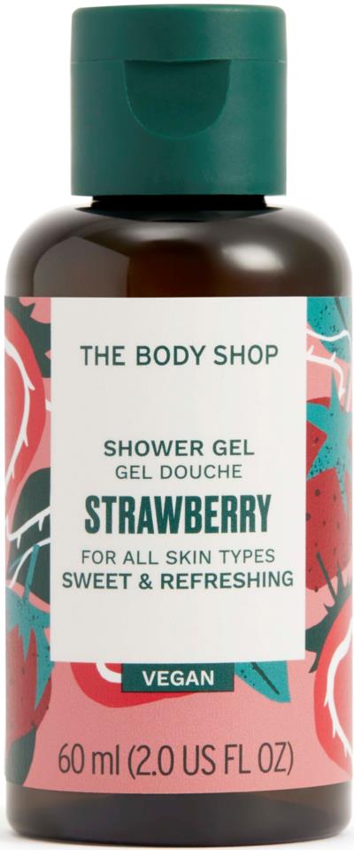 The Body Shop Shower Gel Strawberry 60 ml