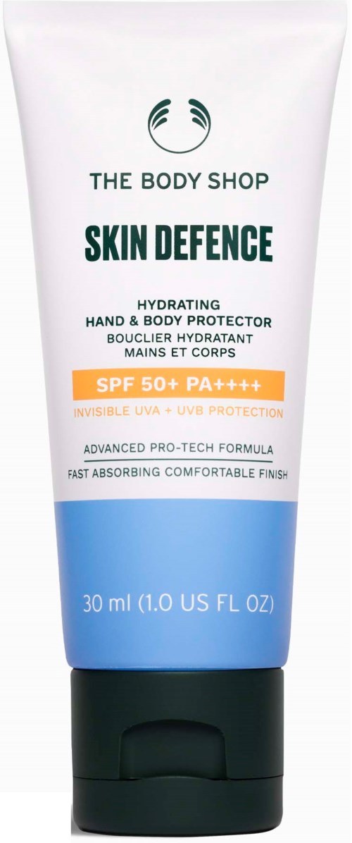 The Body Shop Skin Defence Hydrating Hand & Body Protector SPF 50+ PA++++