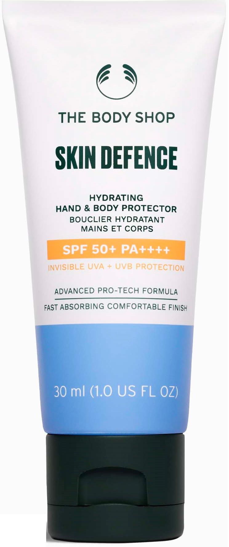 The Body Shop Skin Defence Hydrating Hand & Body Protector SPF 50+ PA++++