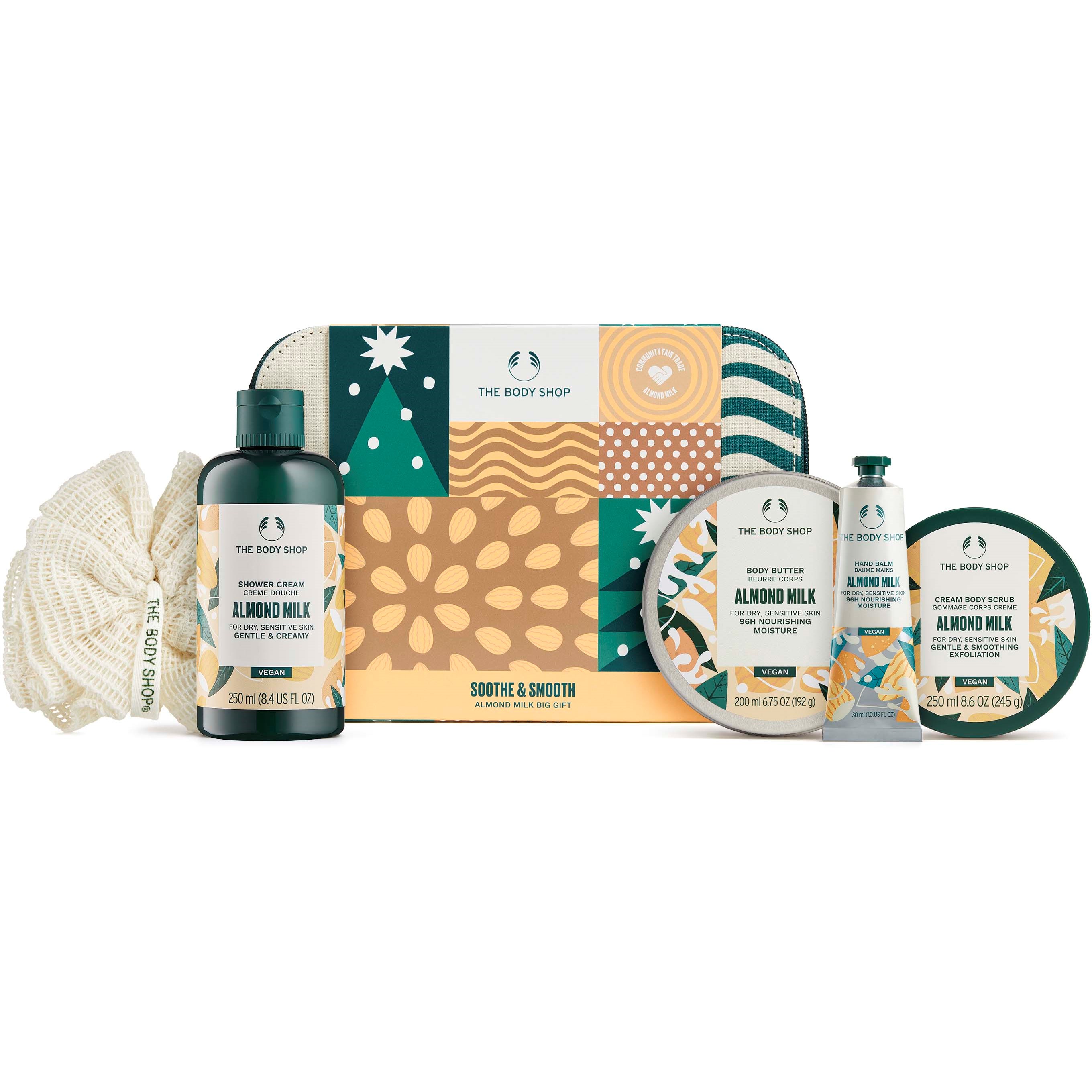 The Body Shop Almond Milk Soothe & Smooth Almond Milk Big Gift