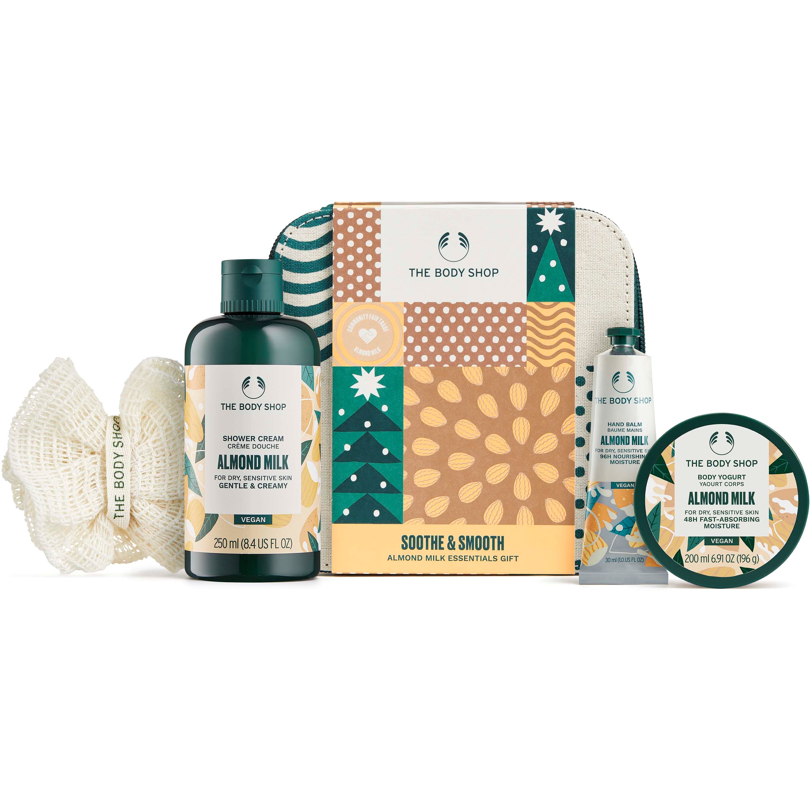 Läs mer om The Body Shop Almond Milk Soothe & Smooth Almond Milk Essentials Gift
