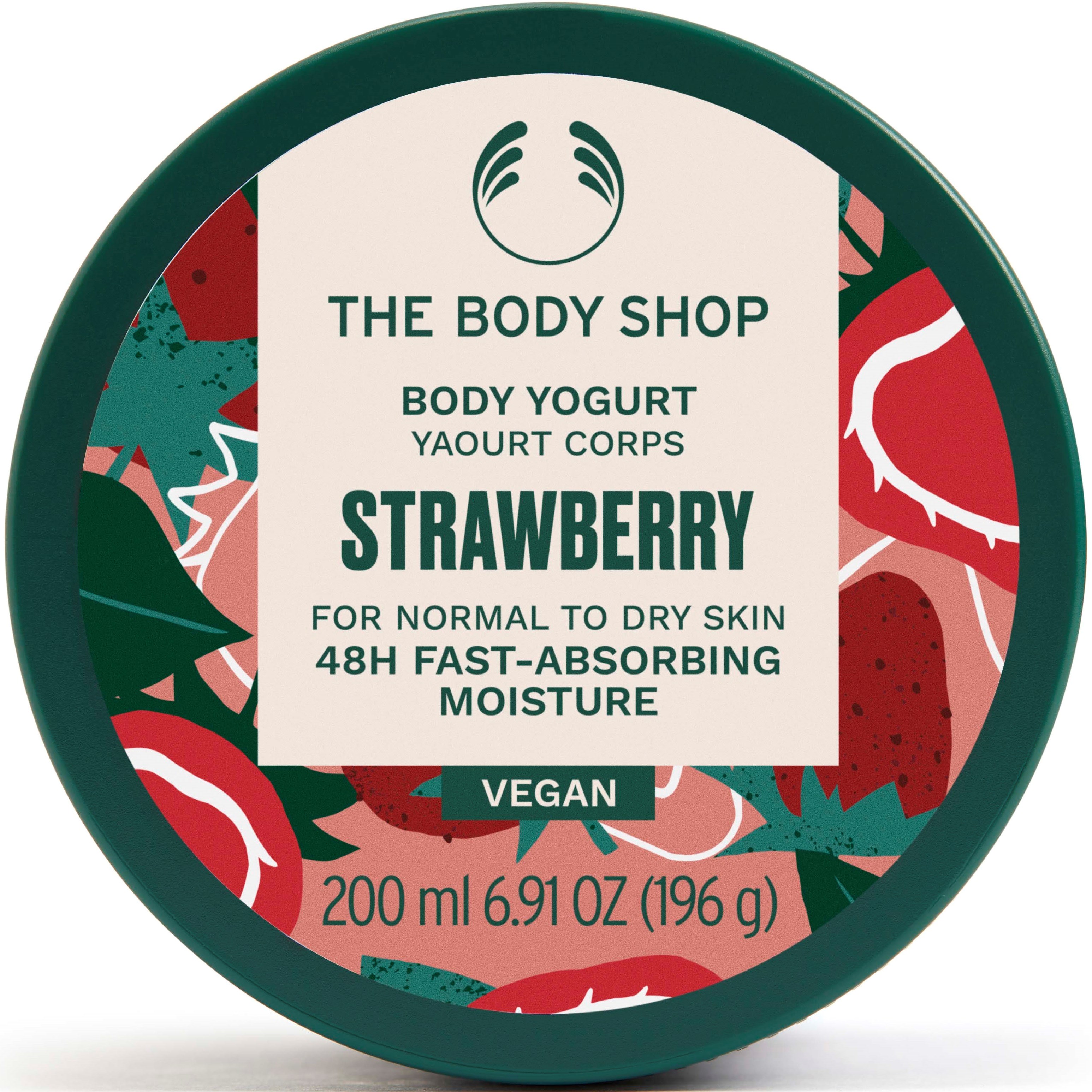 Läs mer om The Body Shop Strawberry Body Yogurt 200 ml