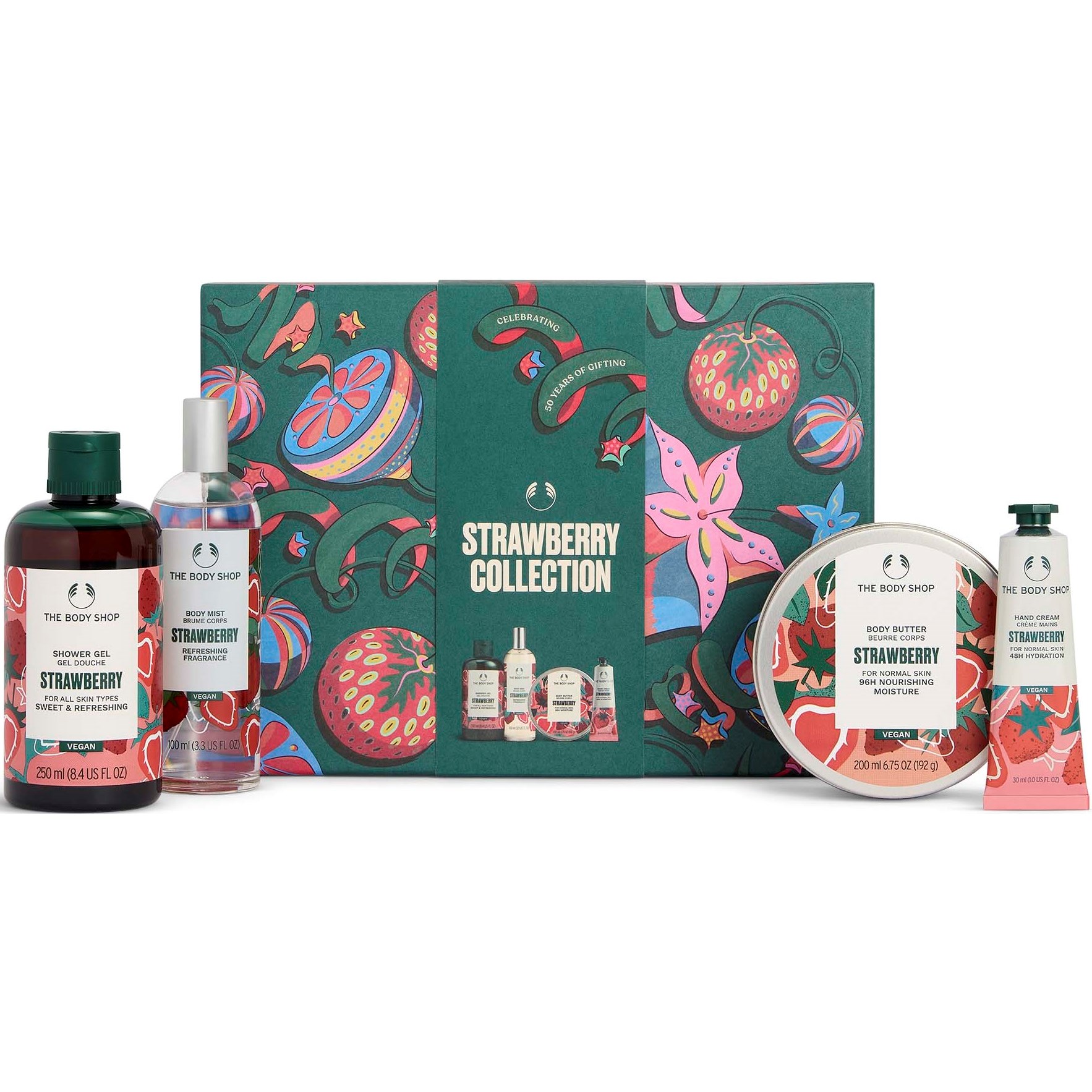 The Body Shop Strawberry Collection