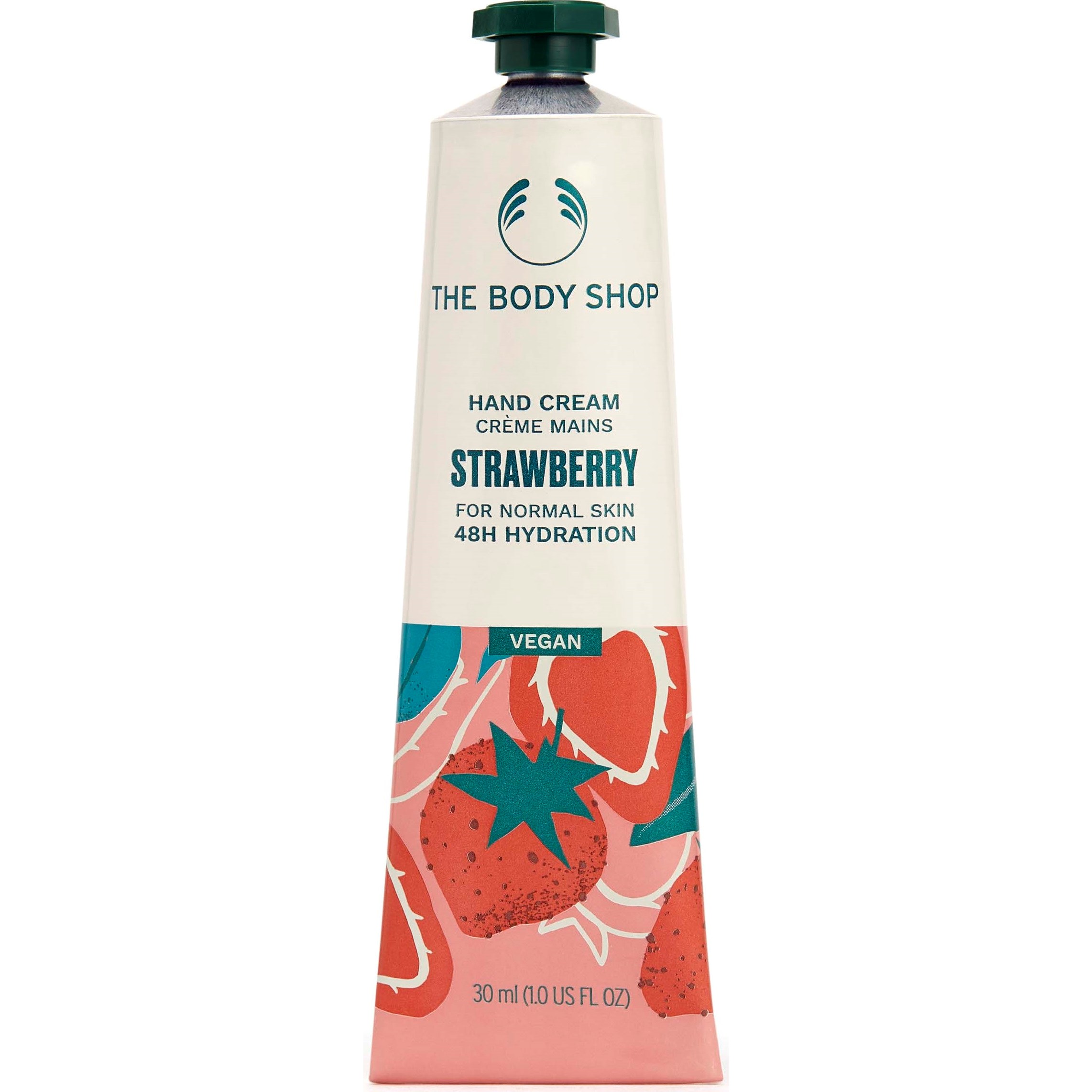 The Body Shop - Strawberry Vegan Håndcreme 30 ml